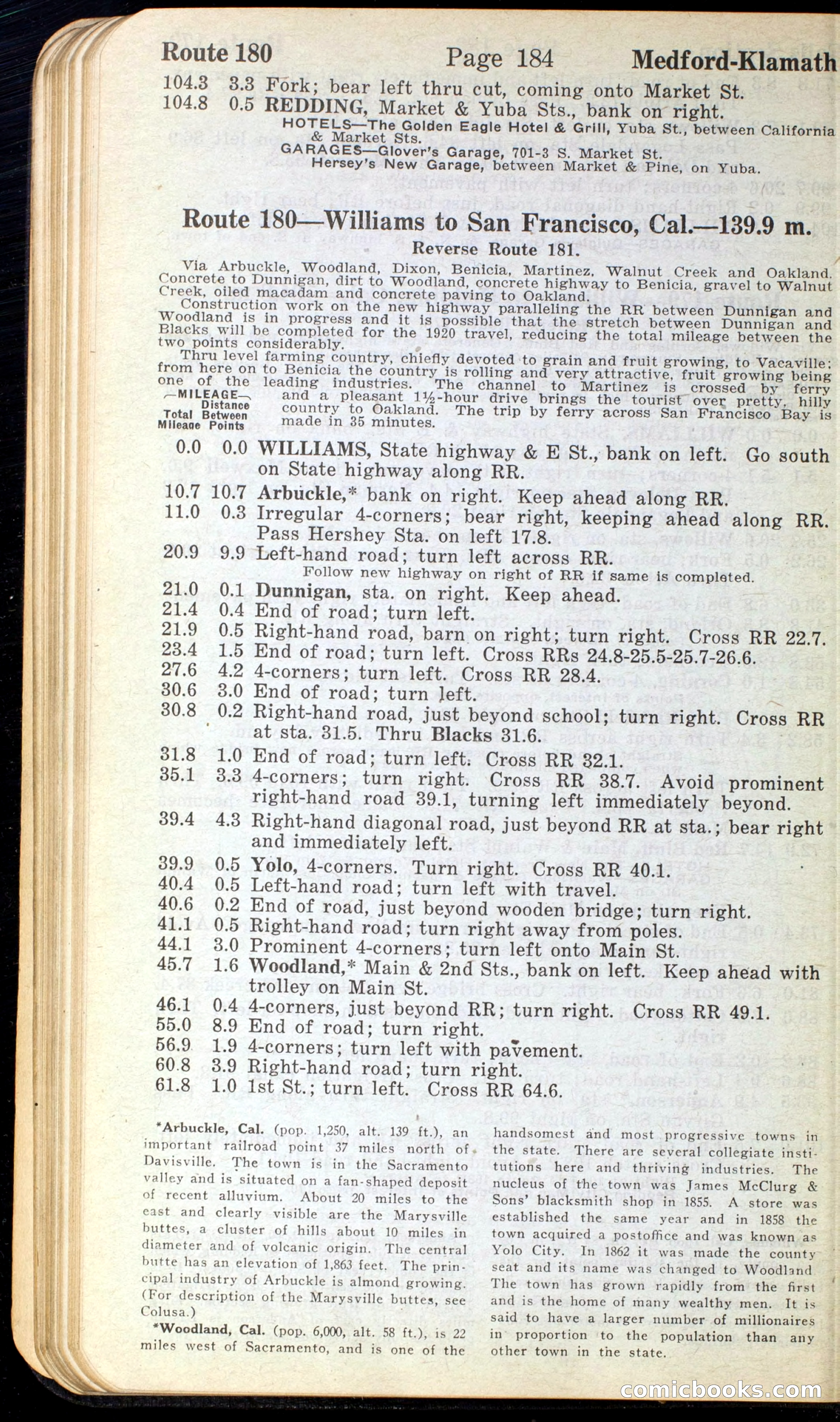 Official Automobile Blue Book, Volume 9 — page 184 of 399