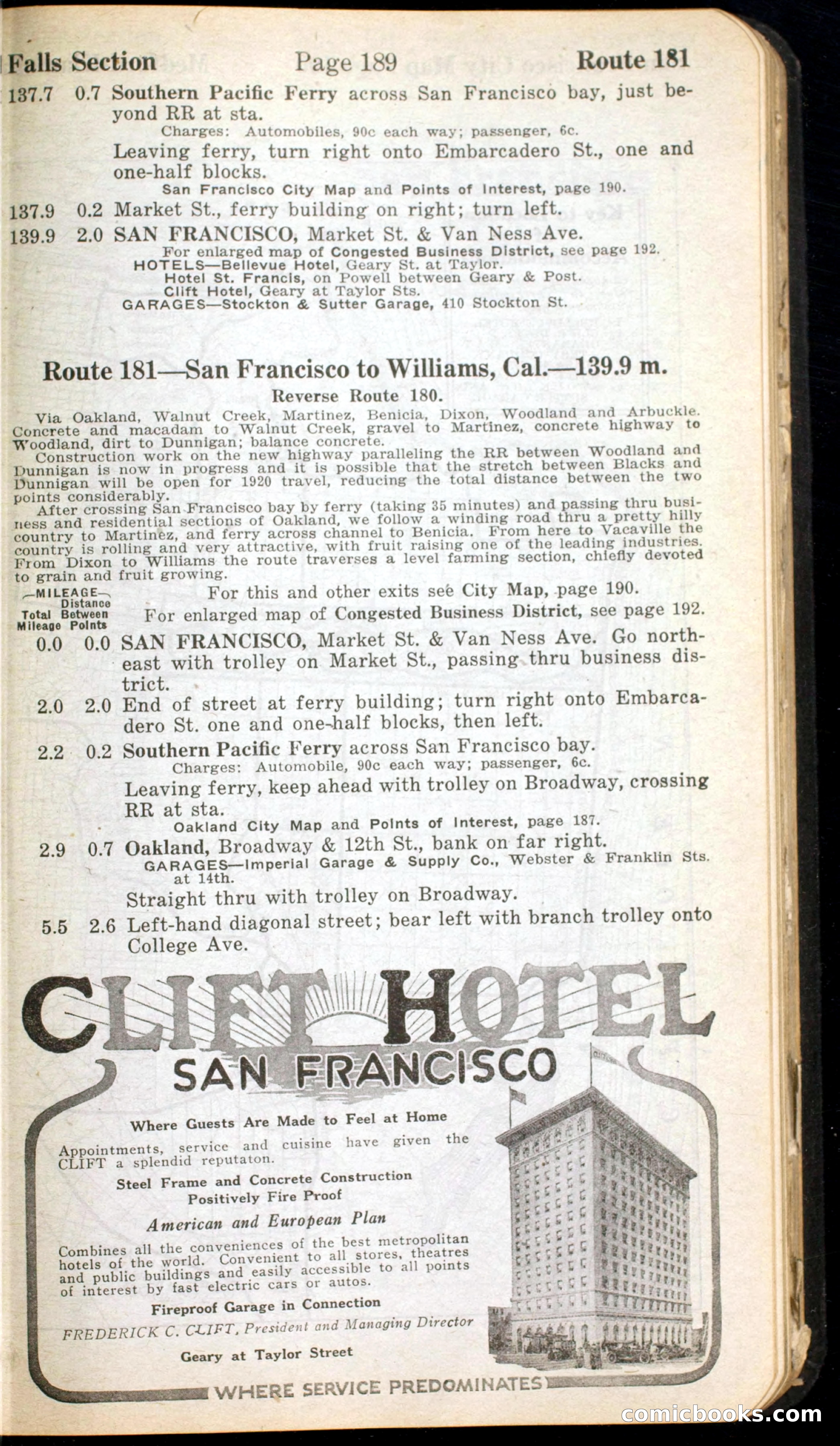 Official Automobile Blue Book, Volume 9 — page 189 of 399
