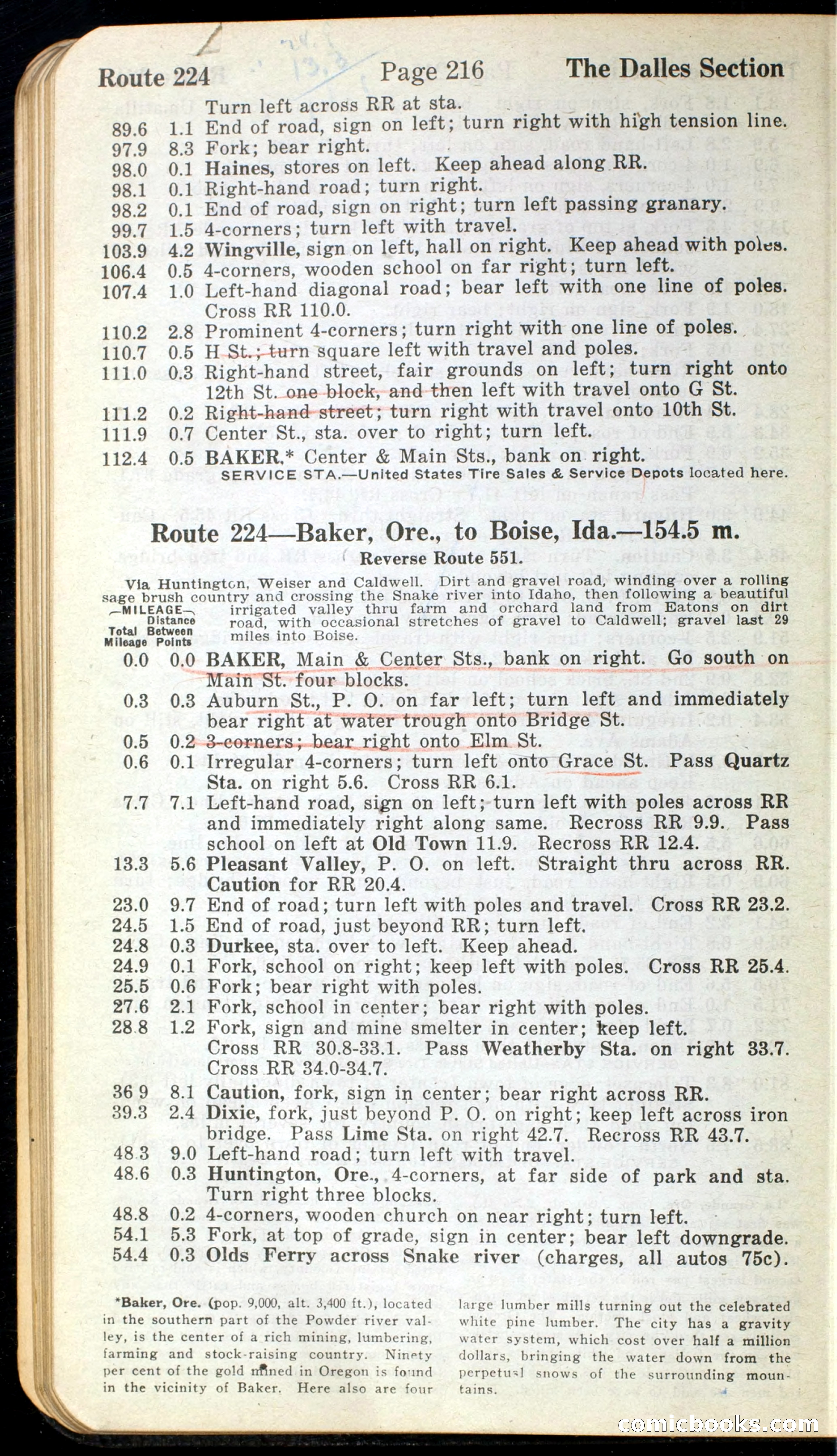 Official Automobile Blue Book, Volume 9 — page 216 of 399