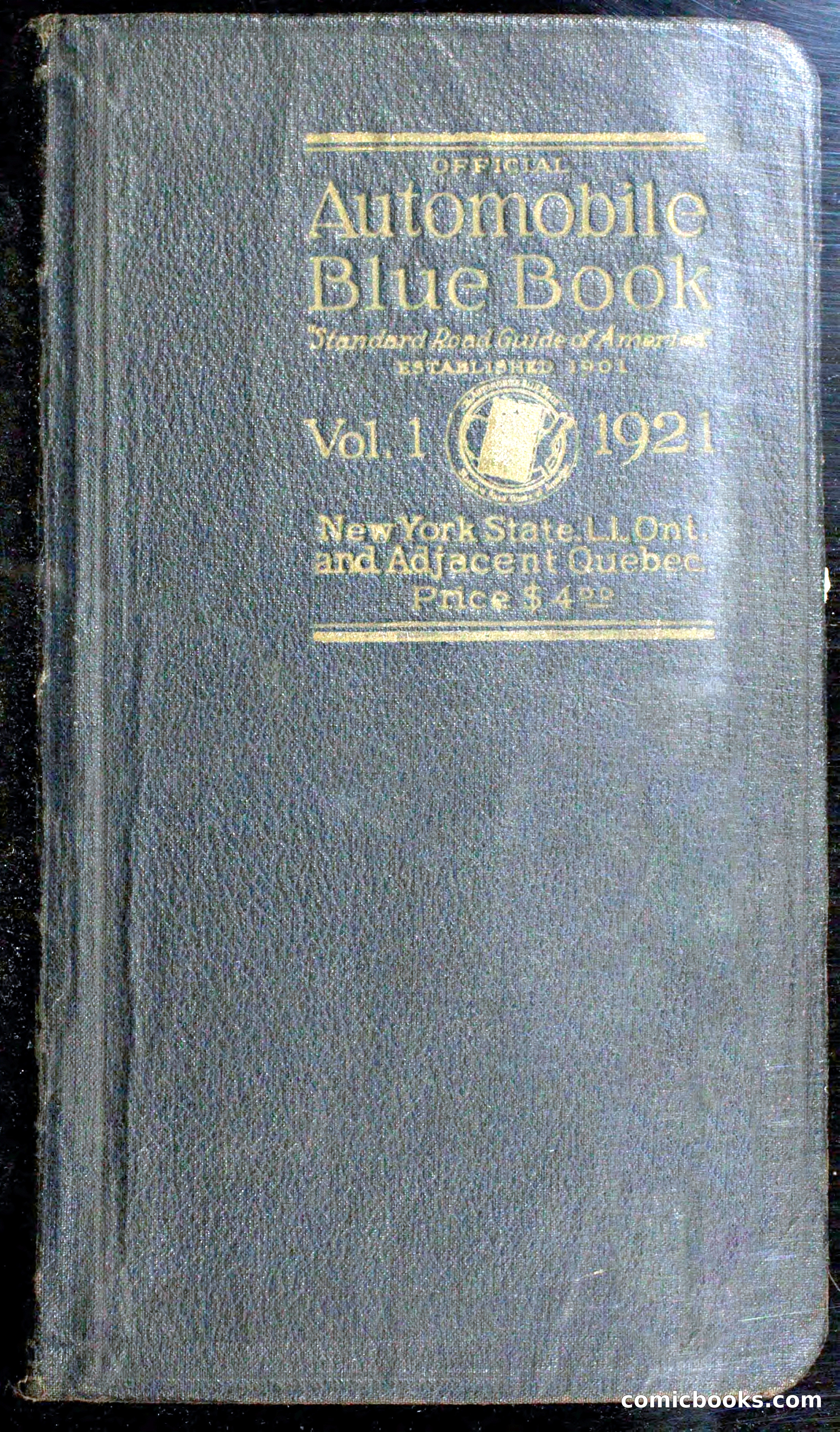 Official Automobile Blue Book, Vol. 1 — page 1 of 400