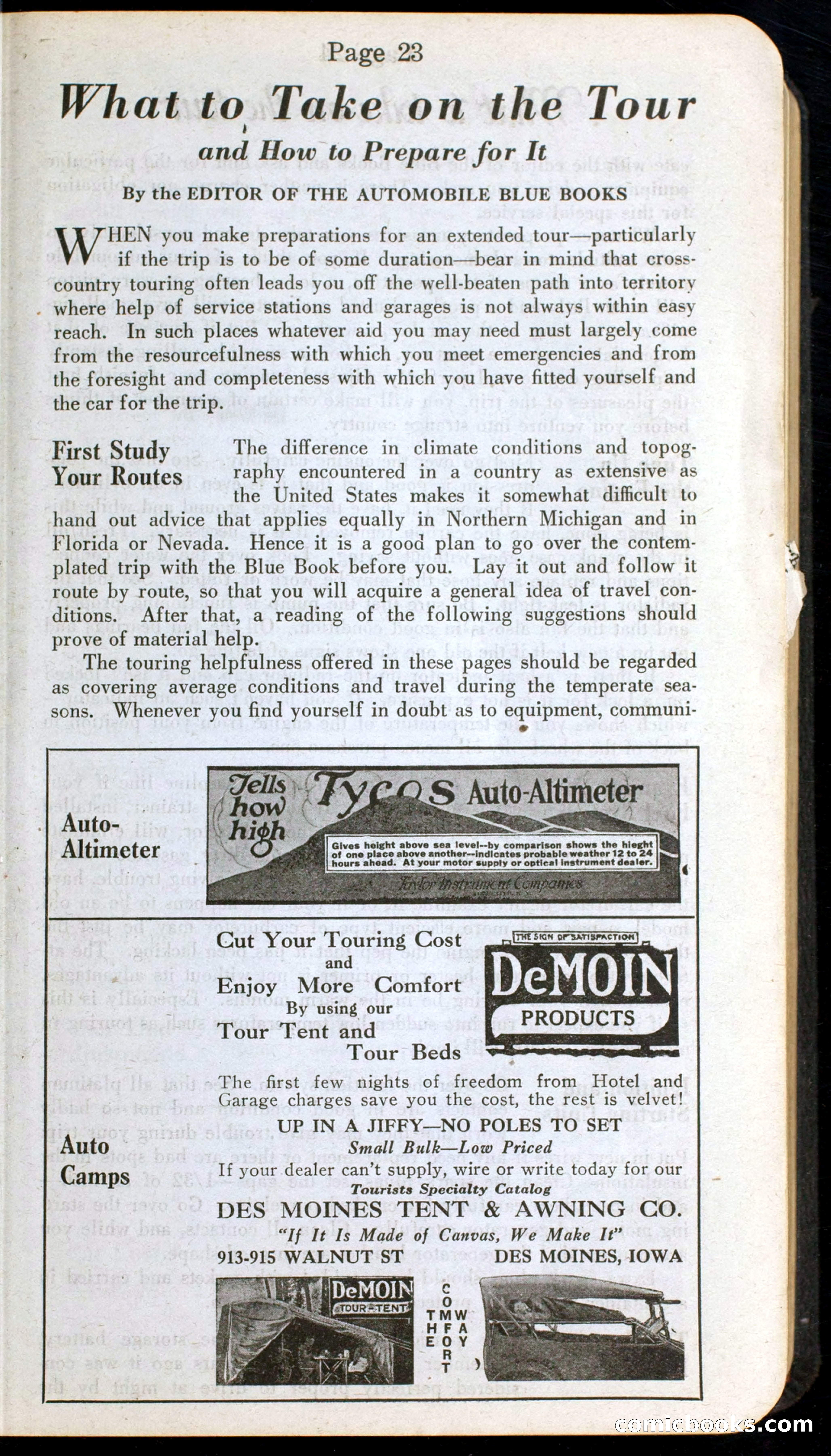 Official Automobile Blue Book, Vol. 1 — page 27 of 400