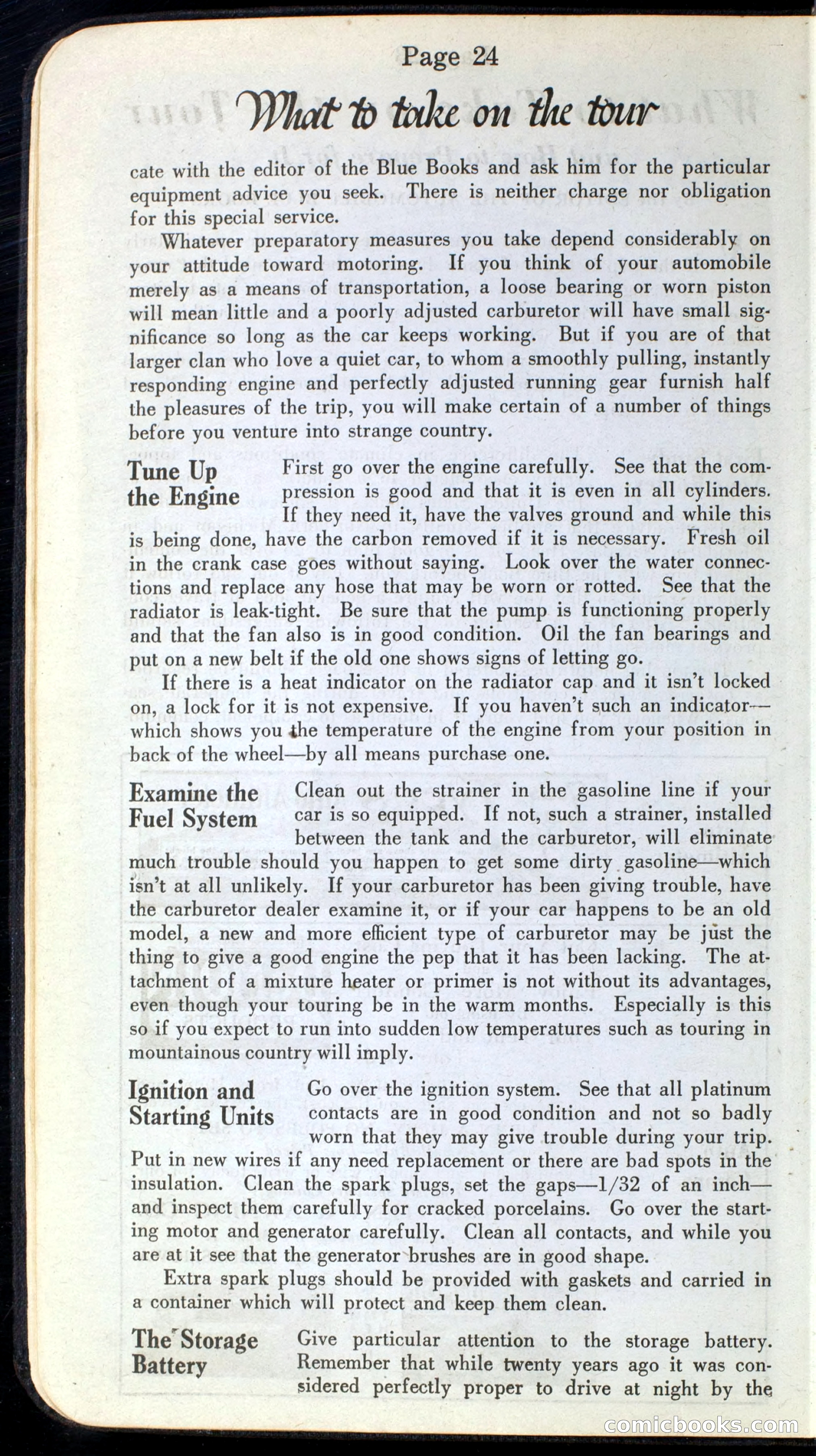 Official Automobile Blue Book, Vol. 1 — page 28 of 400