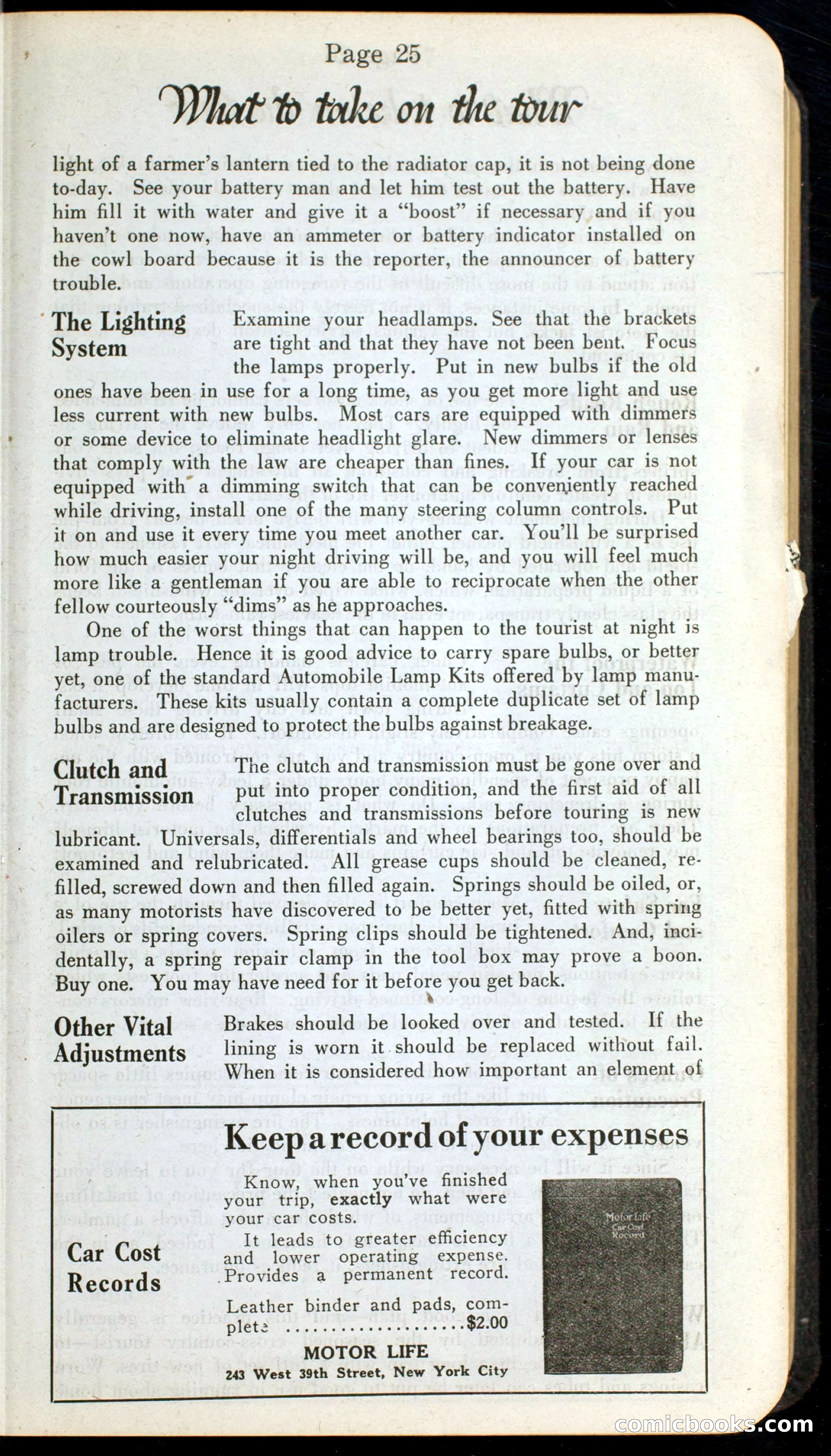 Official Automobile Blue Book, Vol. 1 — page 29 of 400