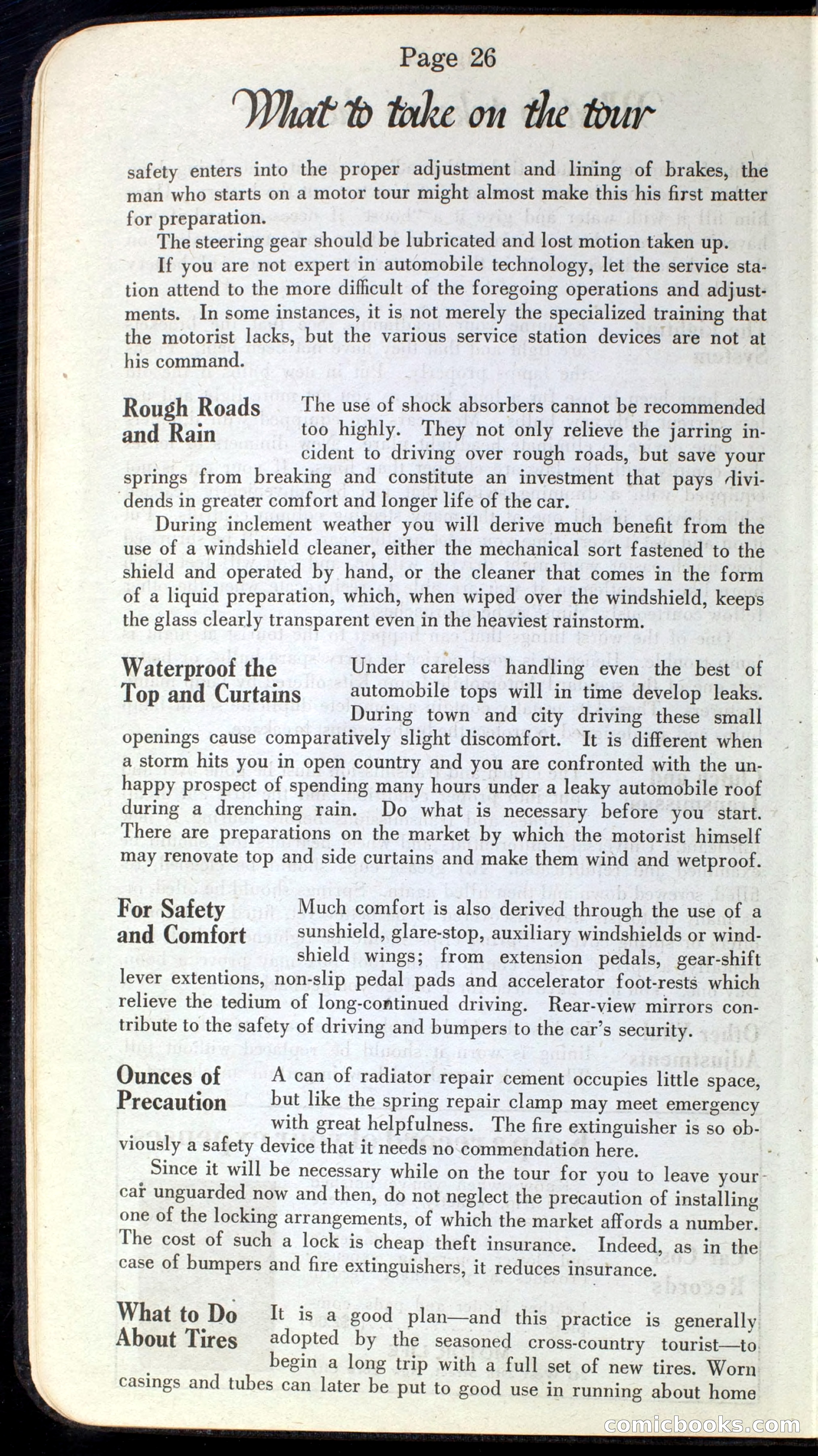 Official Automobile Blue Book, Vol. 1 — page 30 of 400