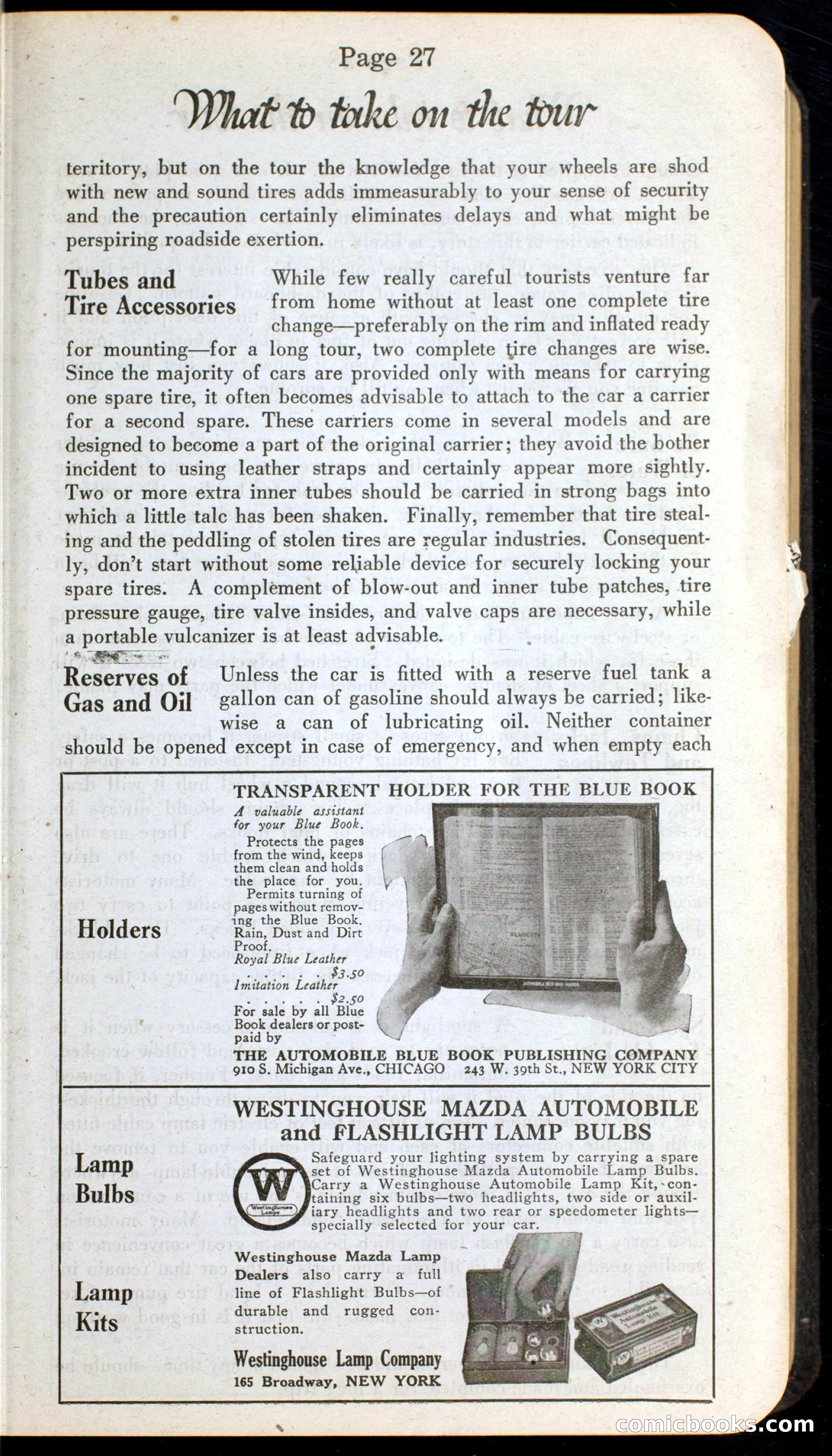 Official Automobile Blue Book, Vol. 1 — page 31 of 400