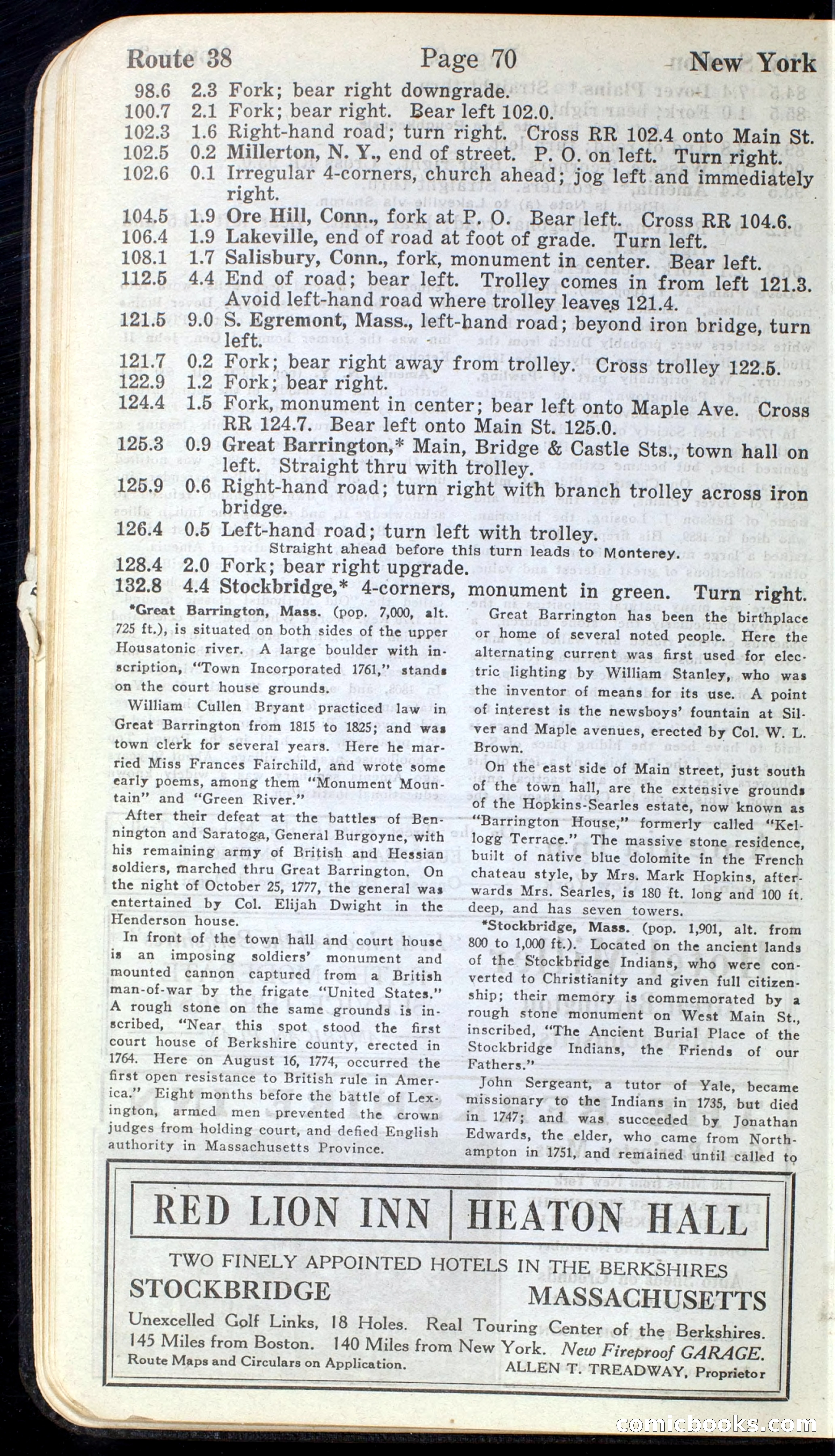 Official Automobile Blue Book, Vol. 1 — page 74 of 400