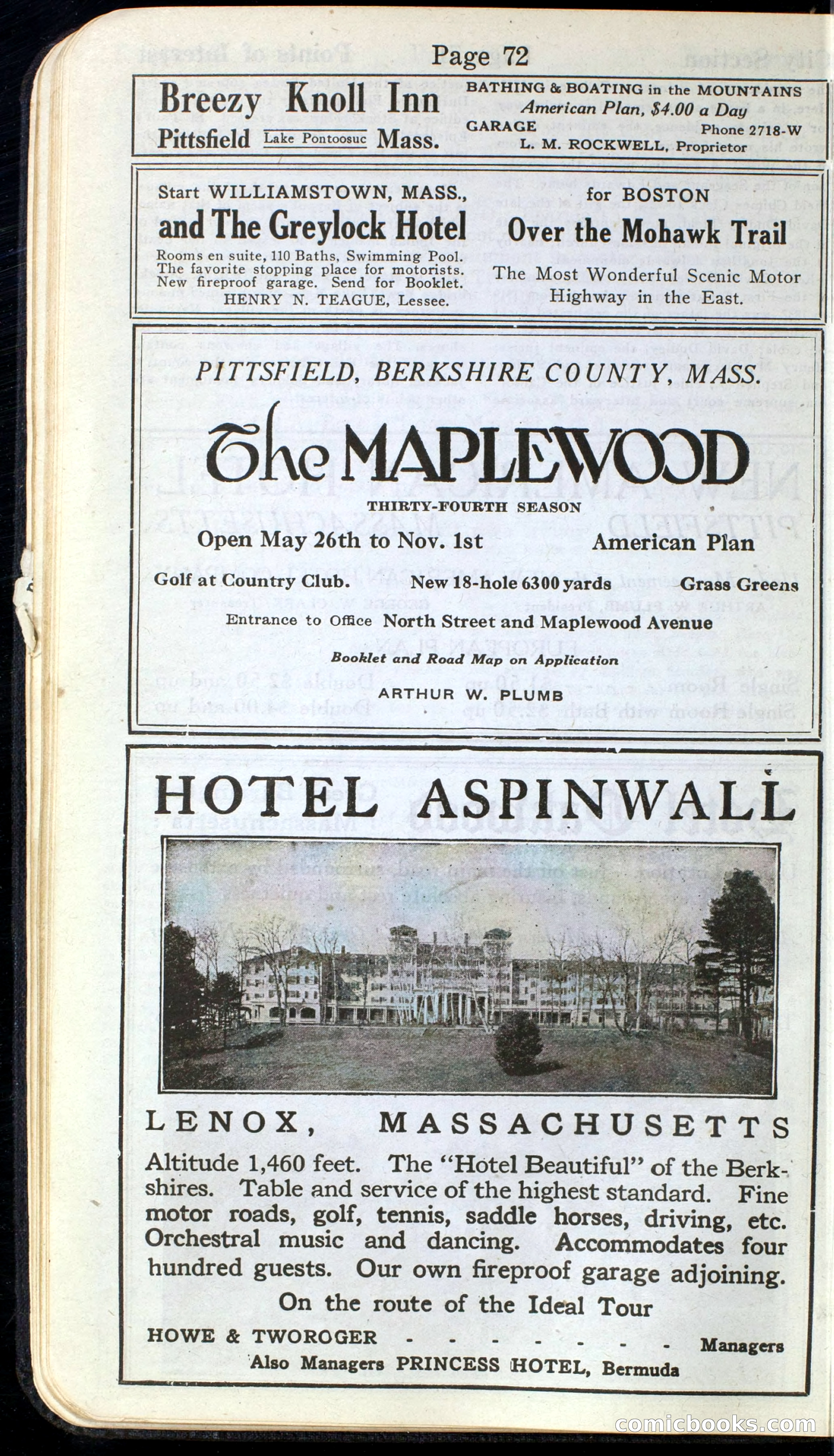 Official Automobile Blue Book, Vol. 1 — page 76 of 400