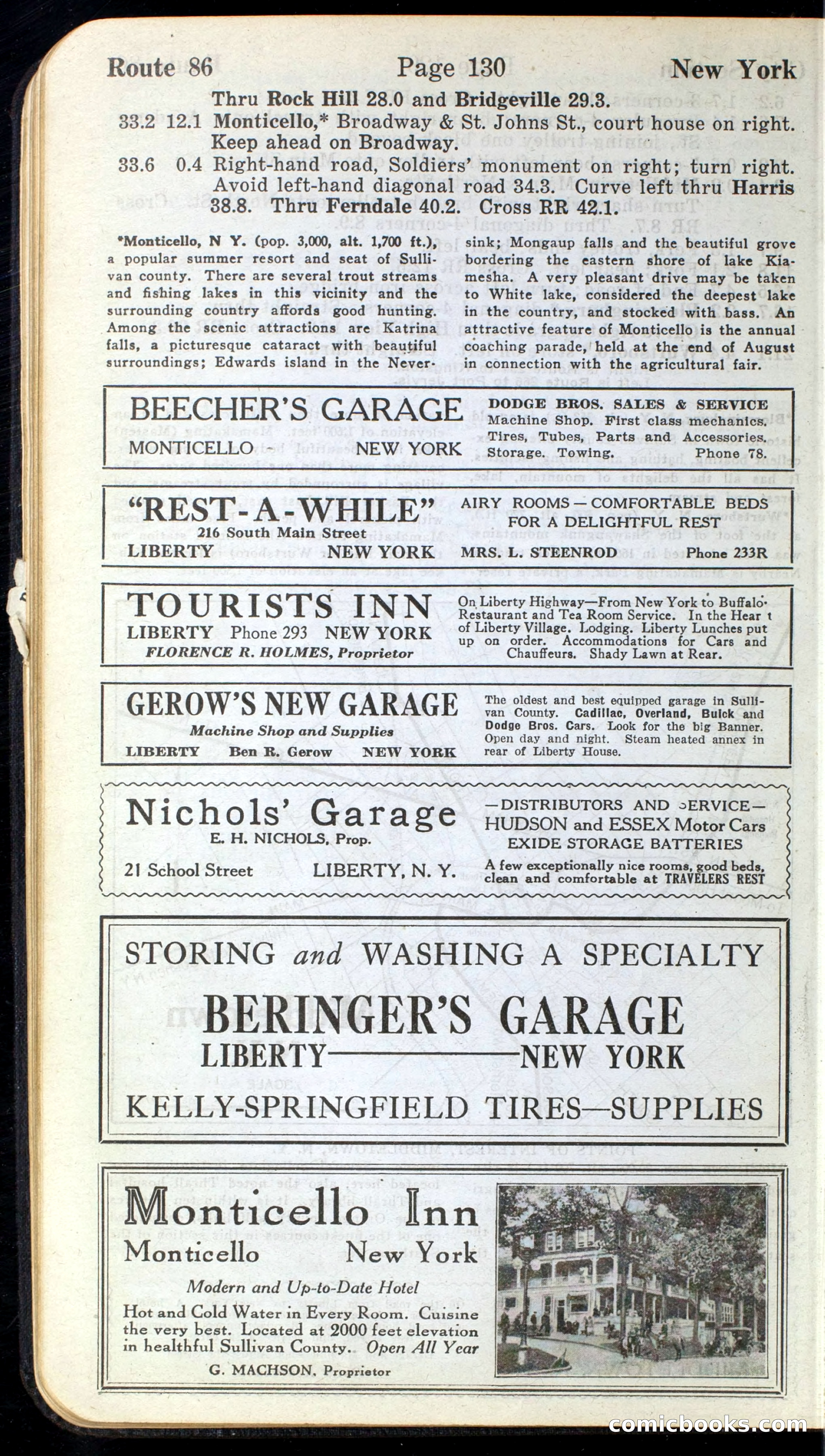 Official Automobile Blue Book, Vol. 1 — page 156 of 400