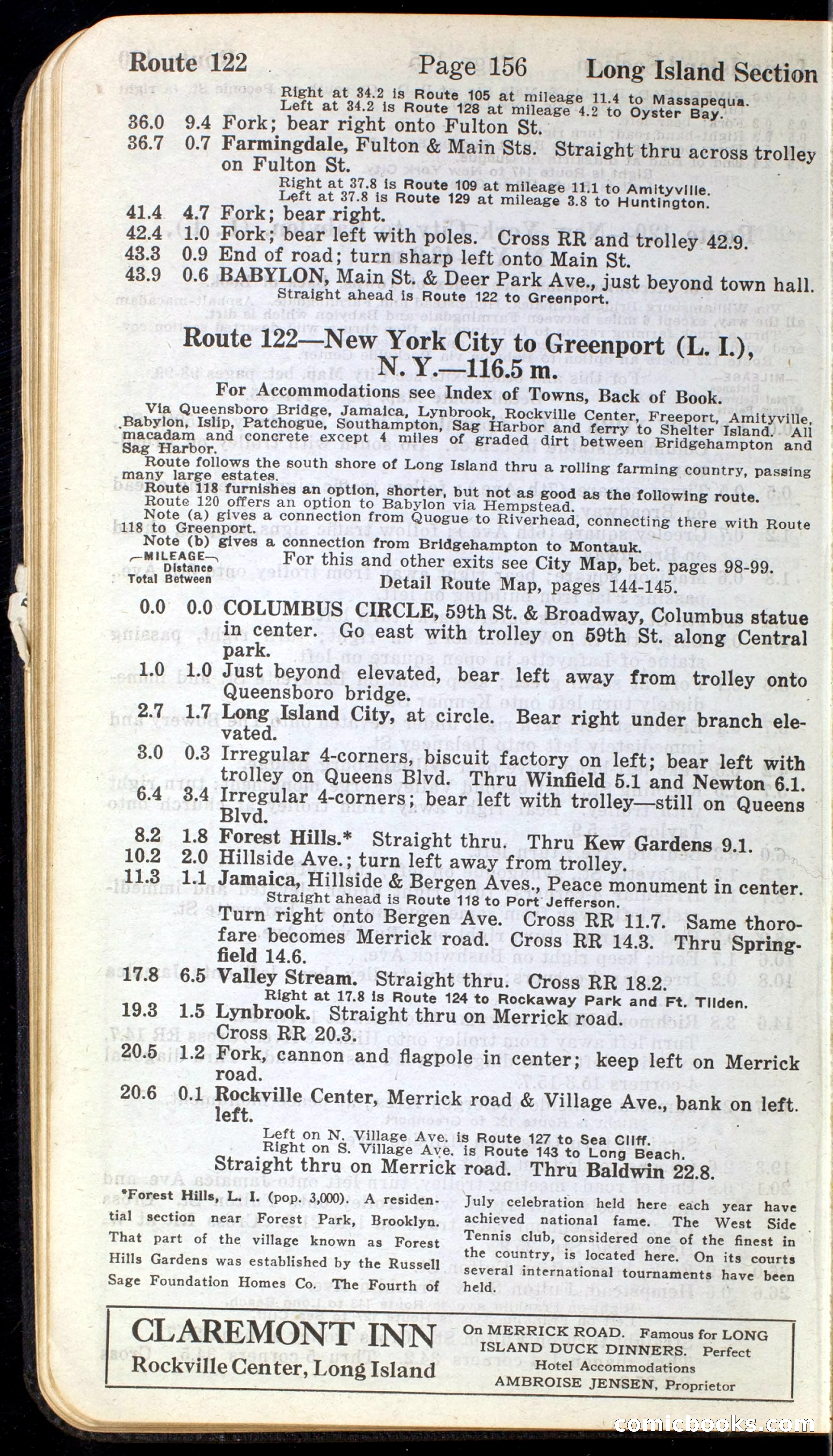 Official Automobile Blue Book, Vol. 1 — page 182 of 400