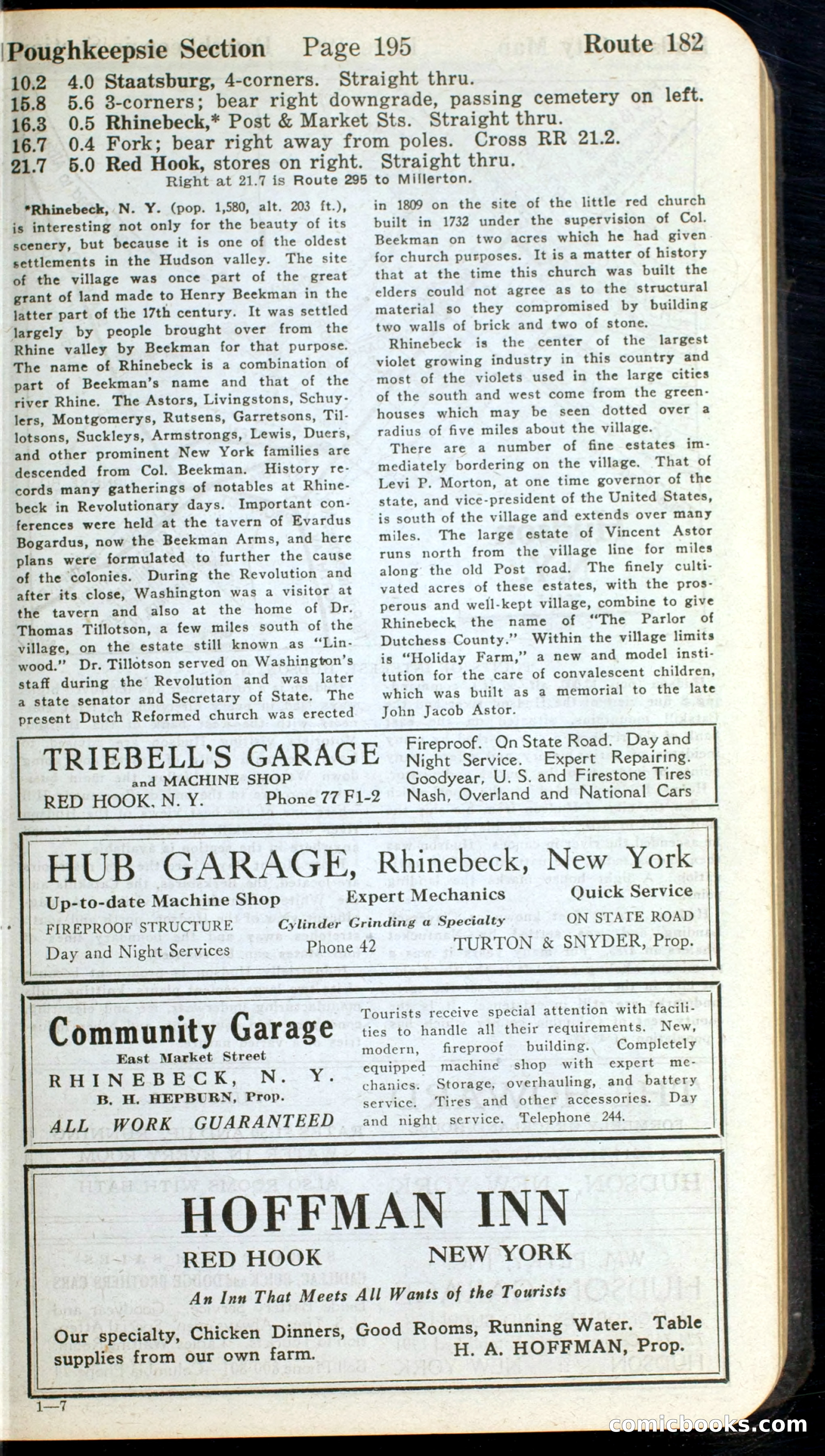 Official Automobile Blue Book, Vol. 1 — page 221 of 400