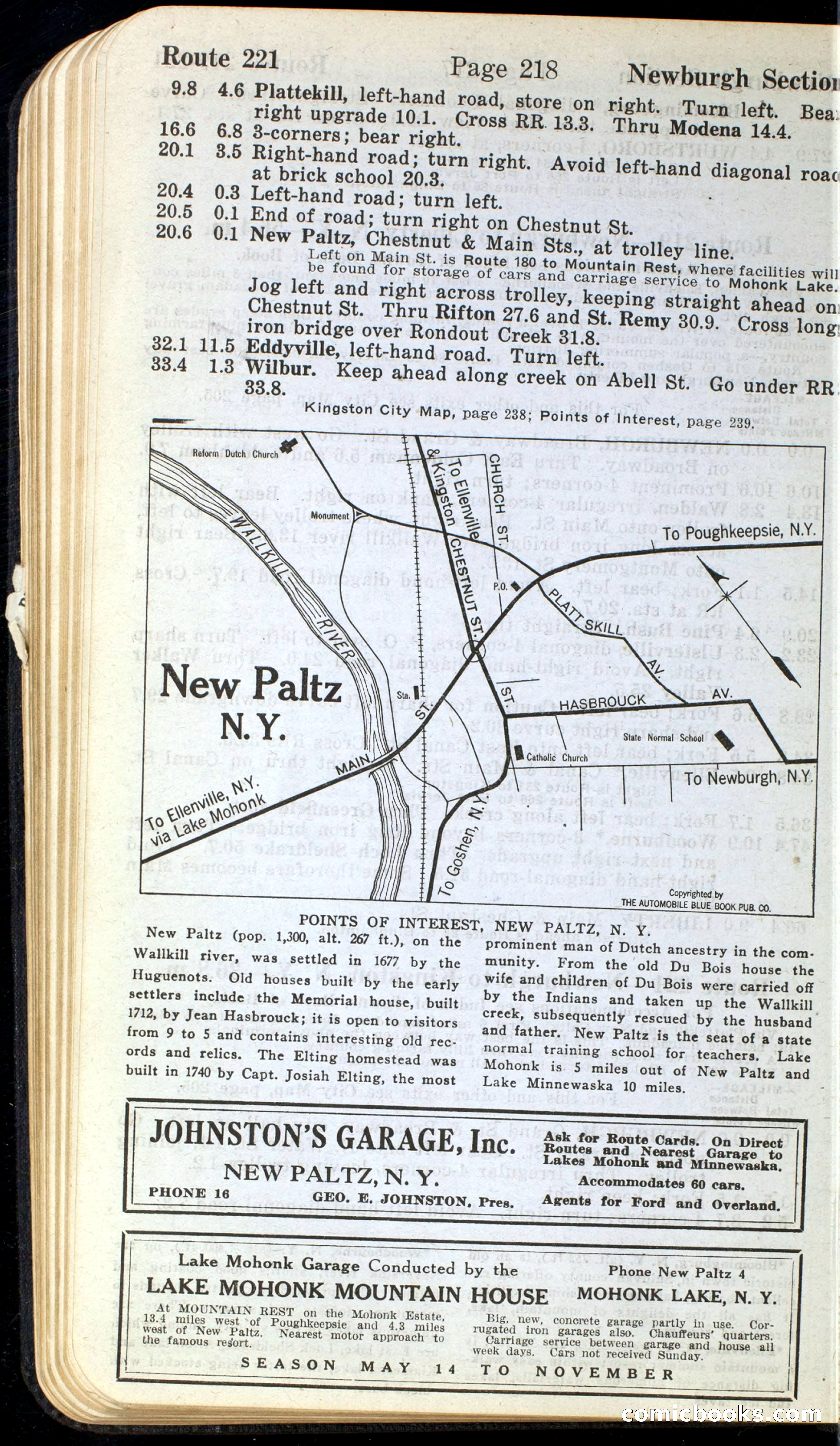 Official Automobile Blue Book, Vol. 1 — page 244 of 400