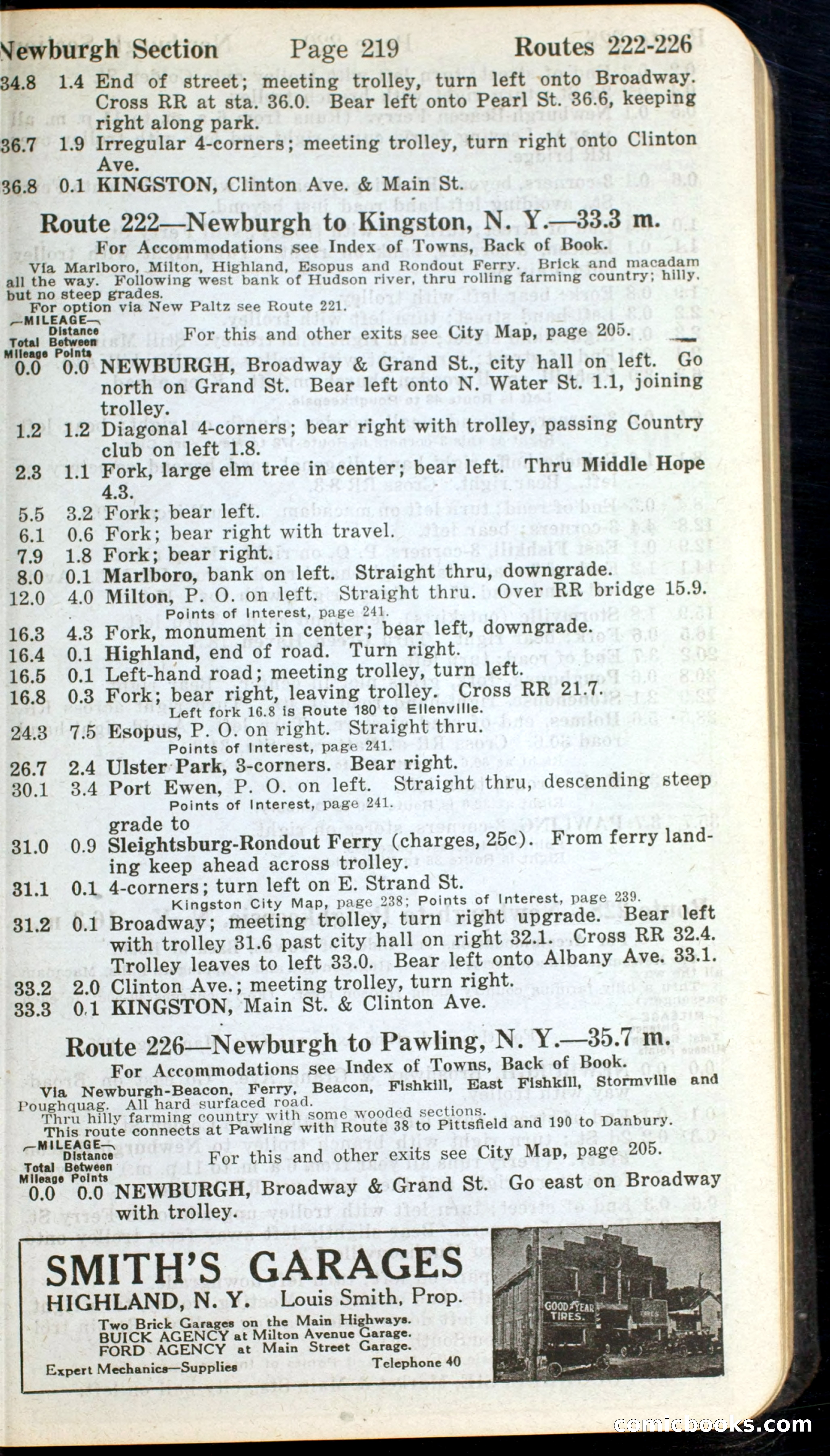 Official Automobile Blue Book, Vol. 1 — page 245 of 400