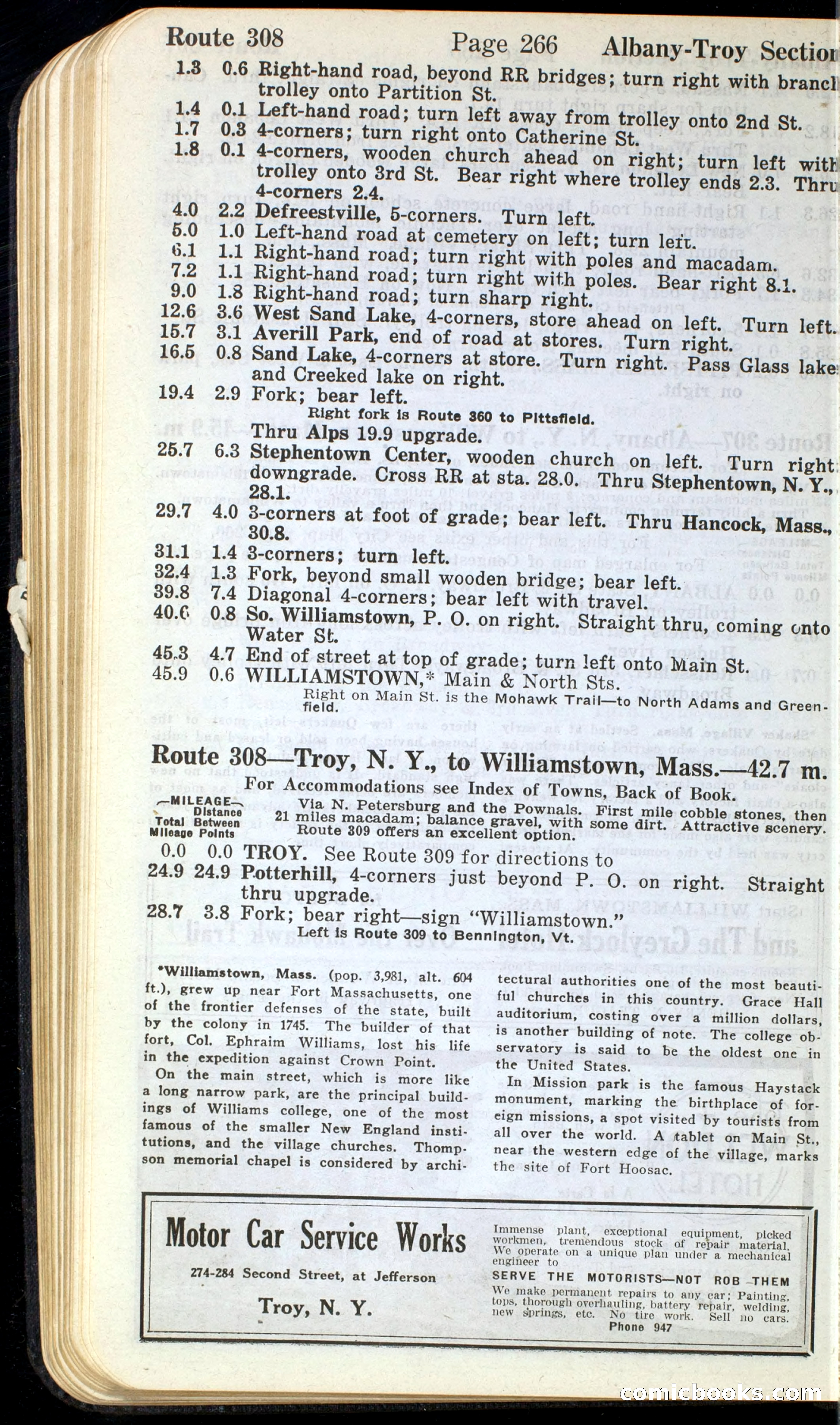 Official Automobile Blue Book, Vol. 1 — page 292 of 400