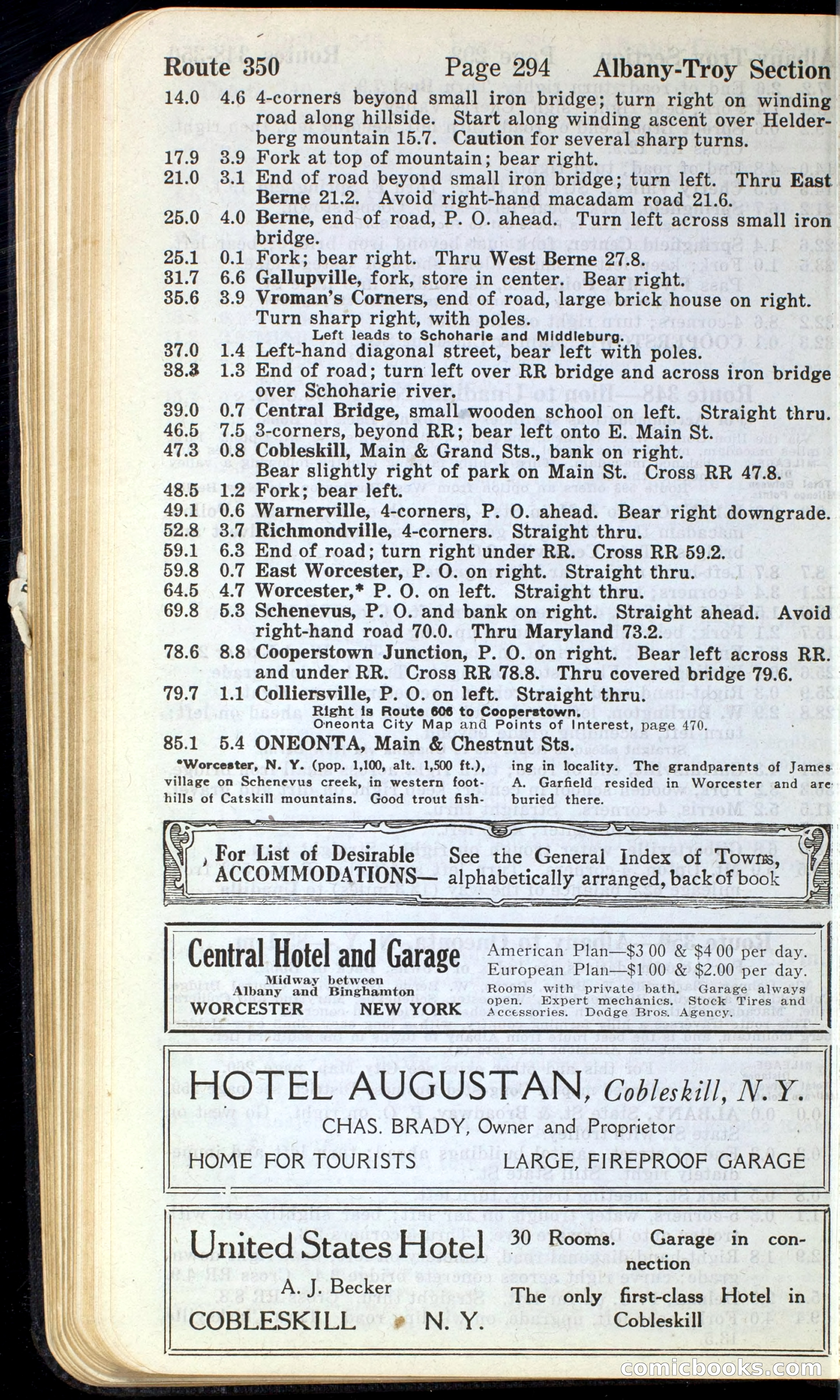 Official Automobile Blue Book, Vol. 1 — page 320 of 400