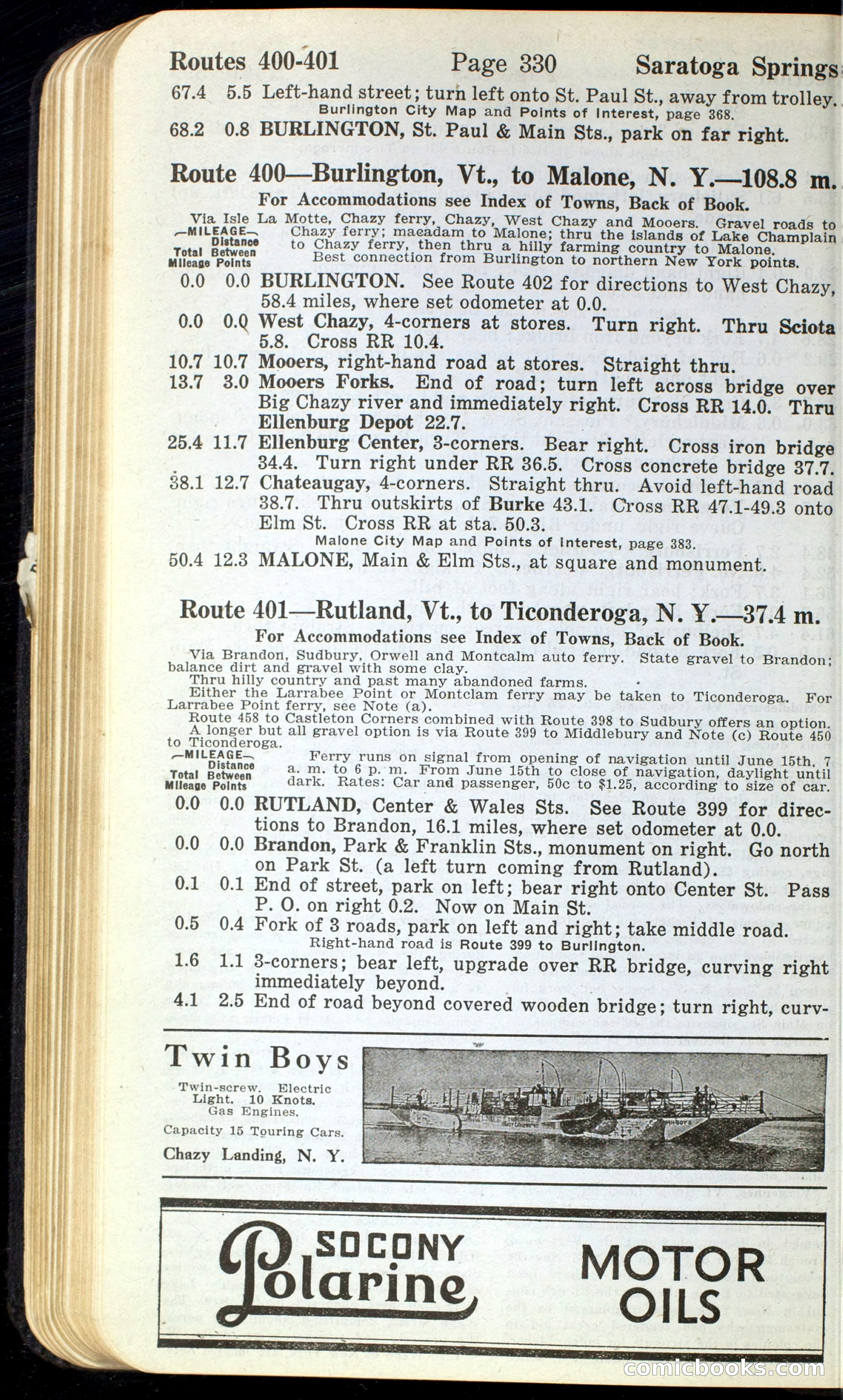 Official Automobile Blue Book, Vol. 1 — page 356 of 400