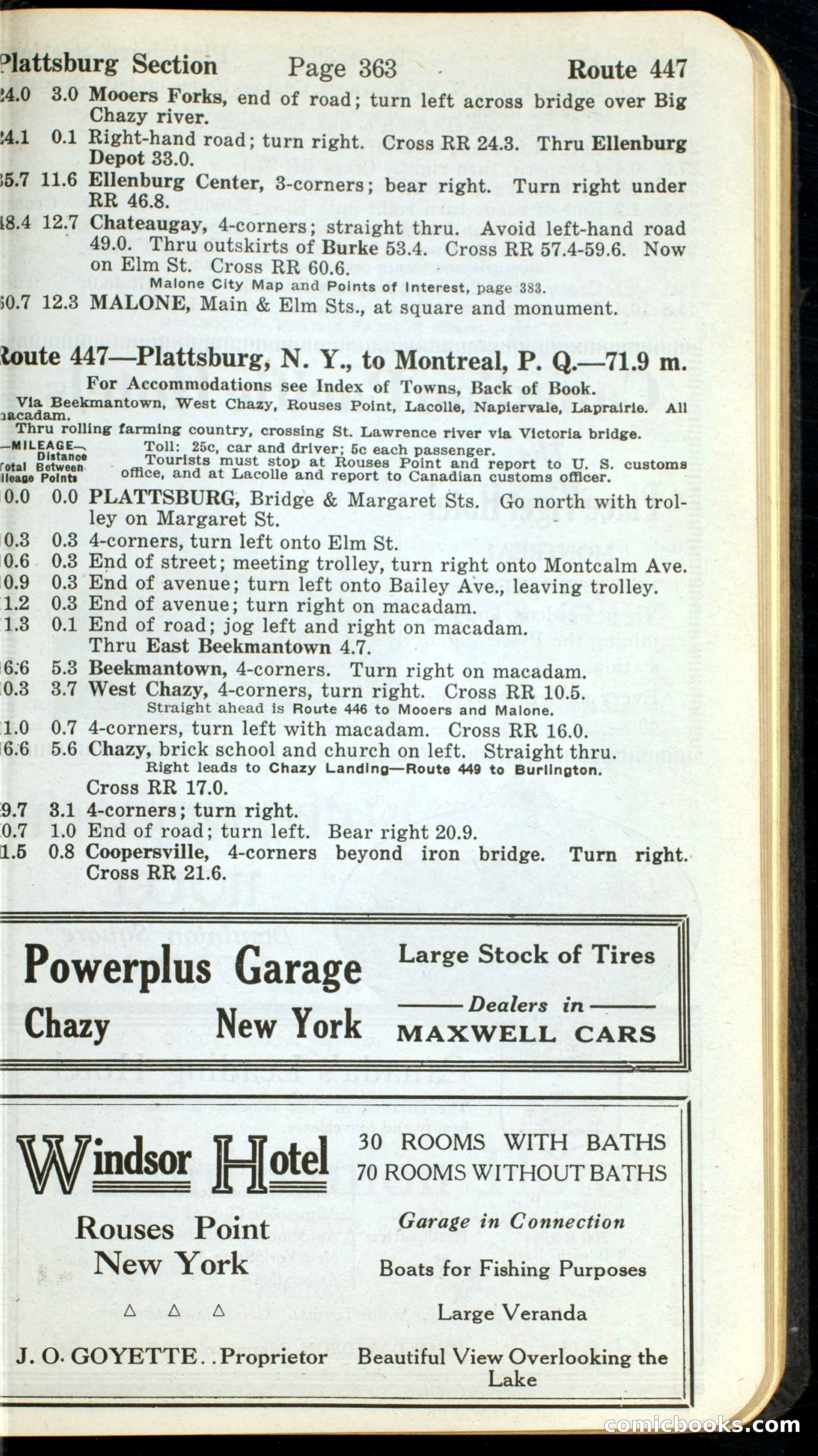 Official Automobile Blue Book, Vol. 1 — page 389 of 400