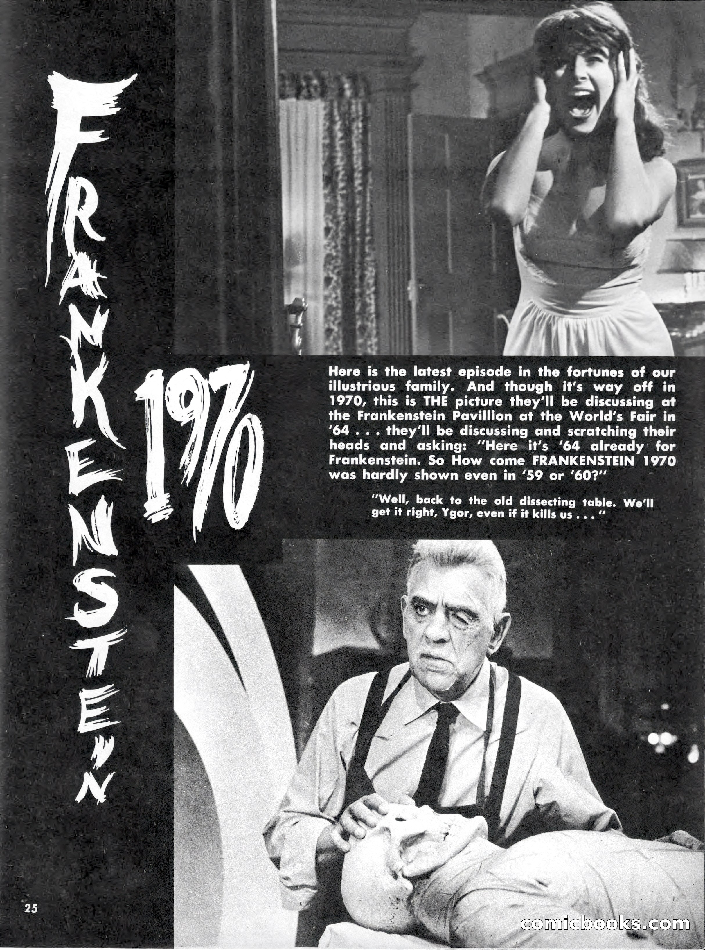 Castle of Frankenstein, First Issue — page 25 of 68