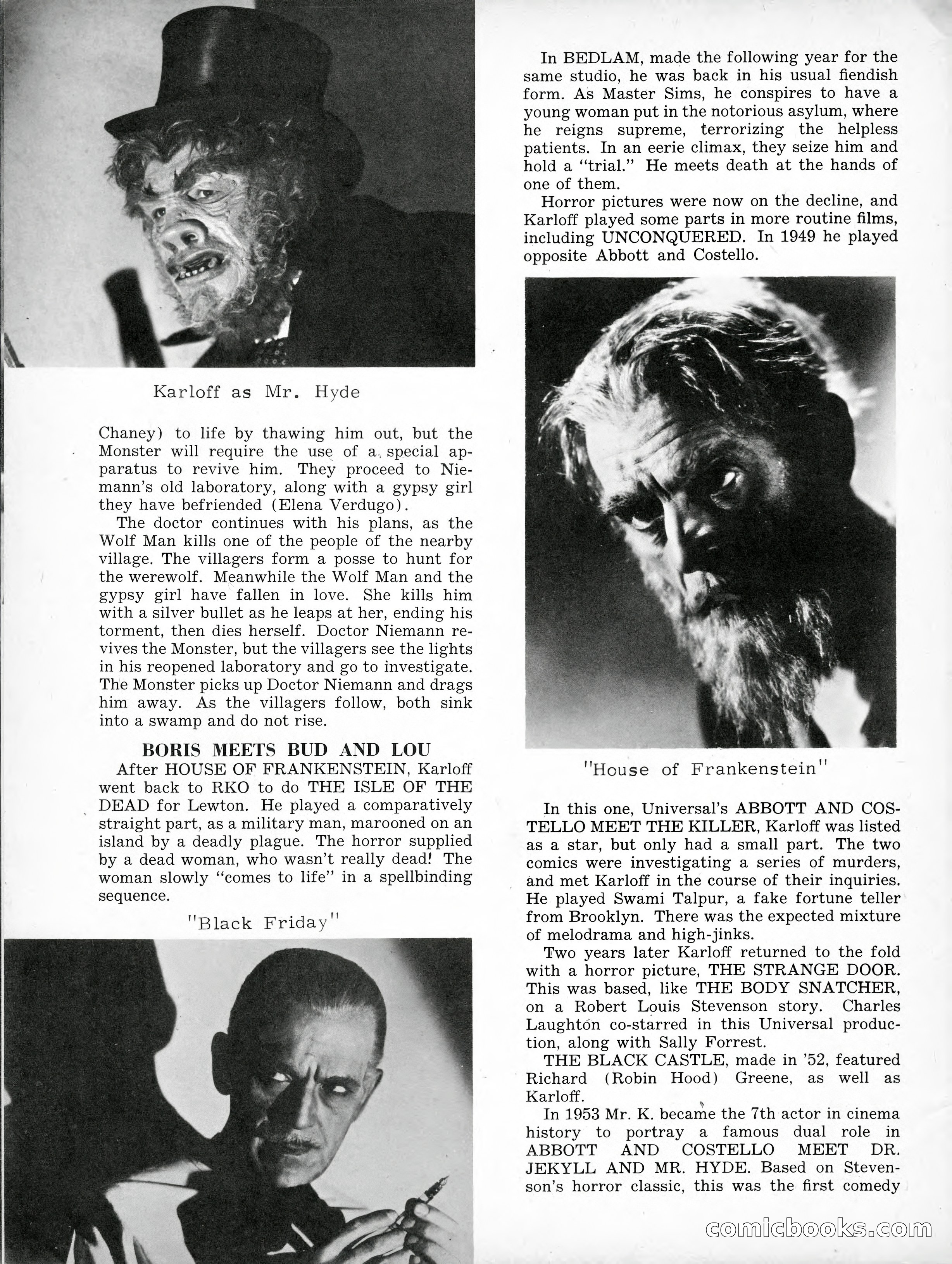 Castle of Frankenstein, First Issue — page 48 of 68