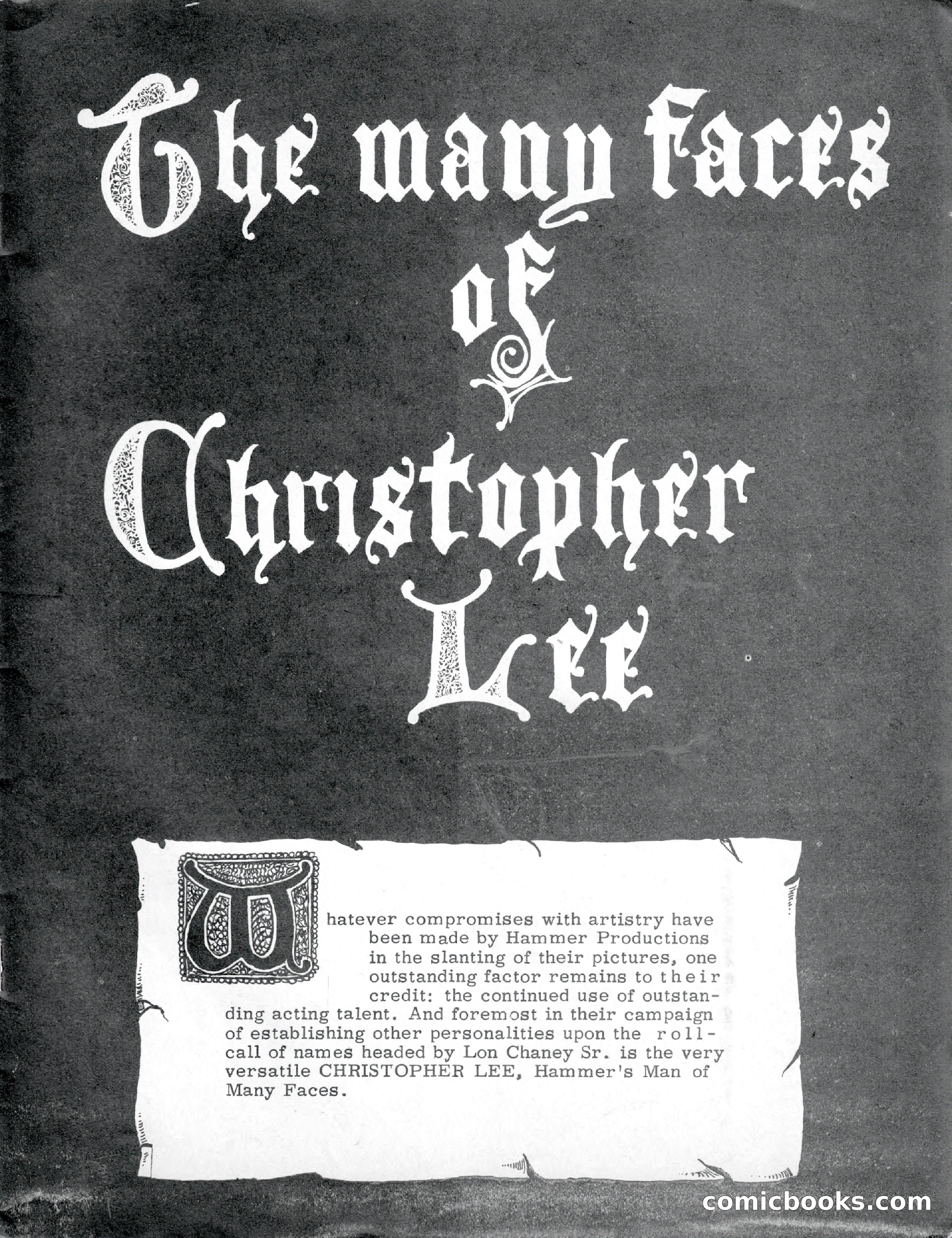 Castle of Frankenstein, Issue 2 — page 5 of 64