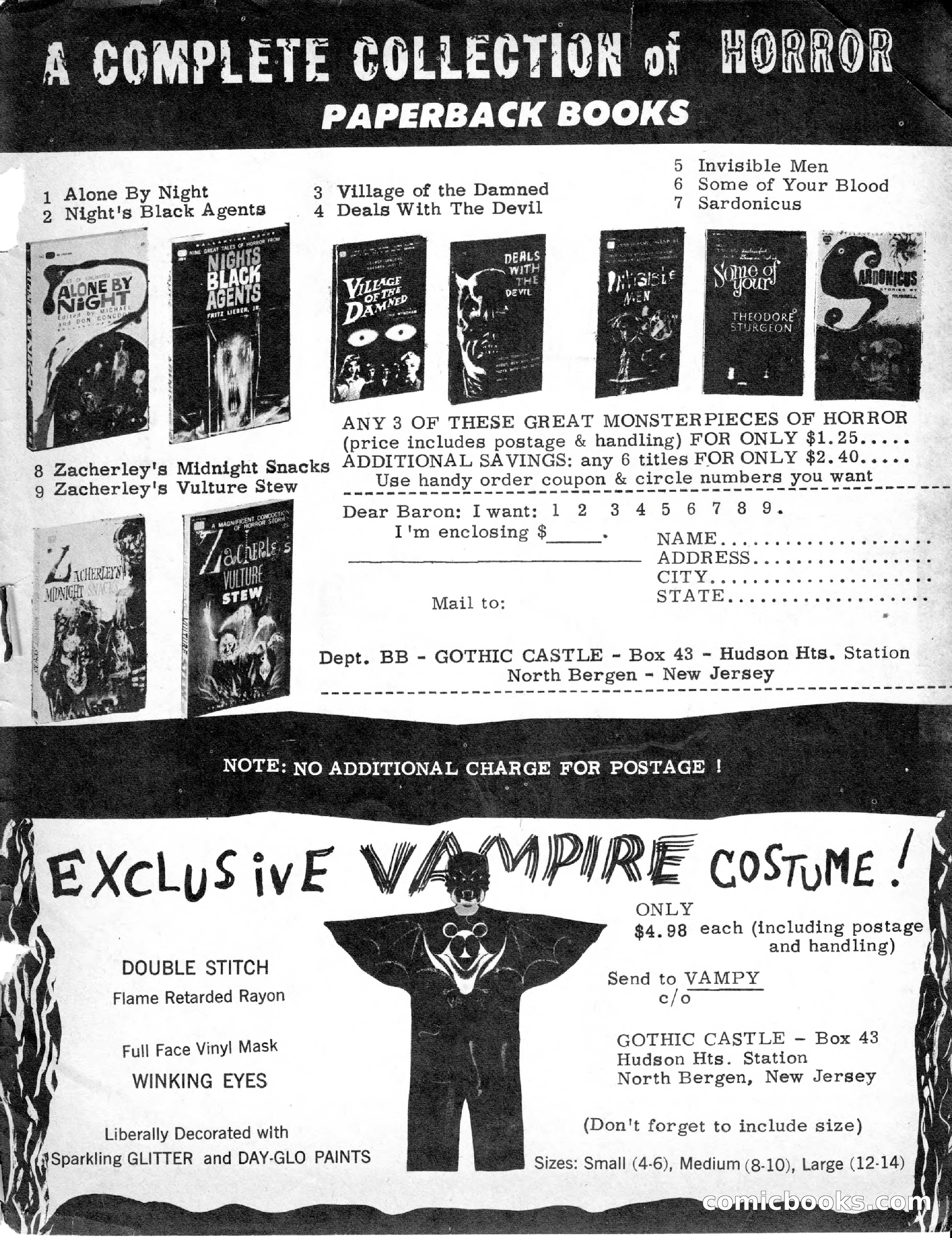 Castle of Frankenstein, Issue 2 — page 61 of 64