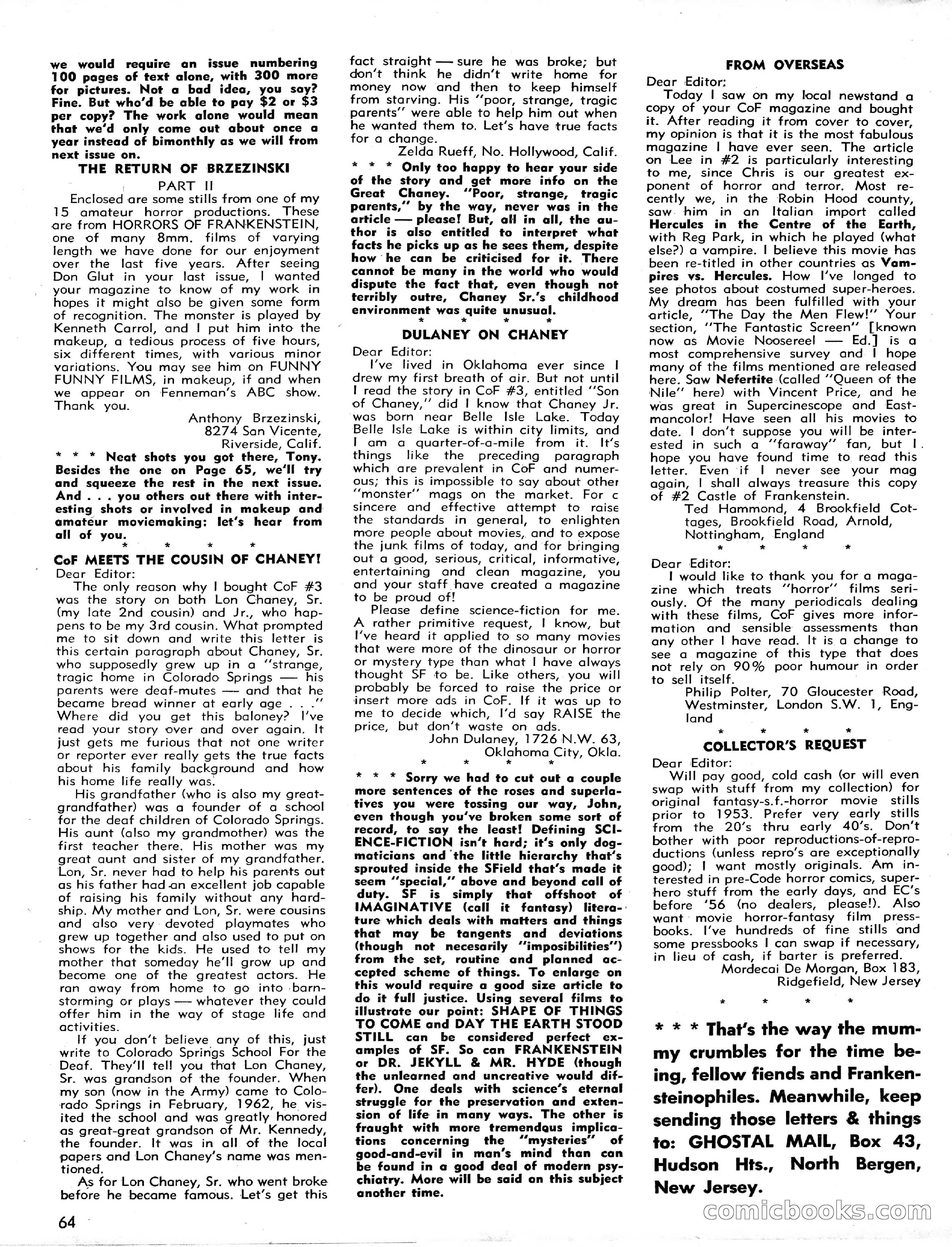 Castle of Frankenstein No. 4 — page 64 of 69