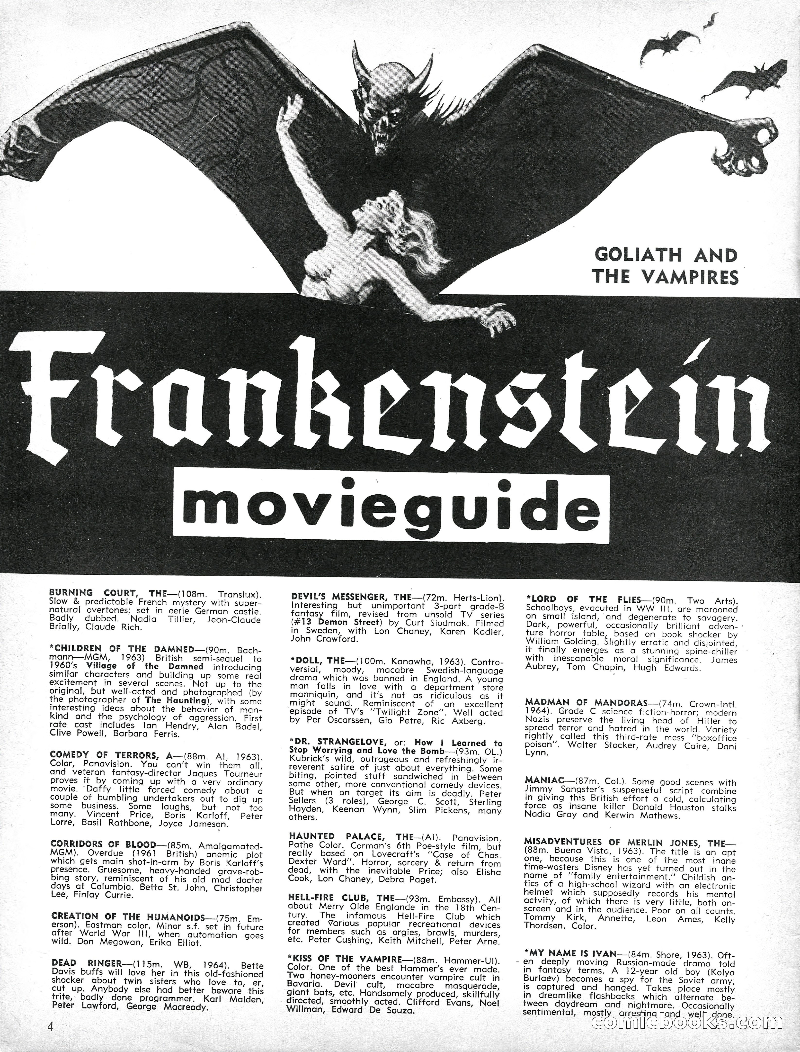 Castle of Frankenstein No. 5 — page 4 of 70