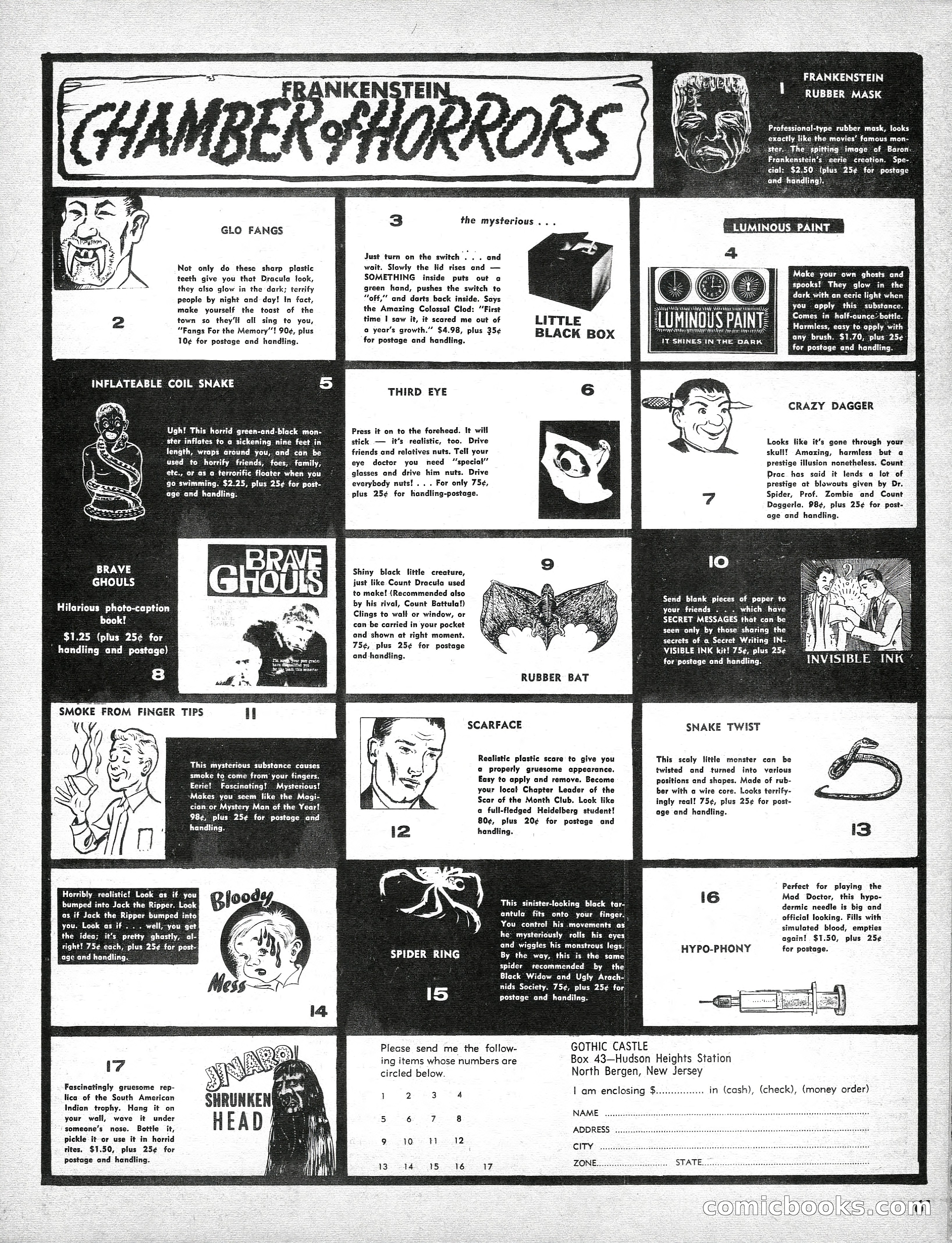 Castle of Frankenstein No. 6 — page 61 of 68