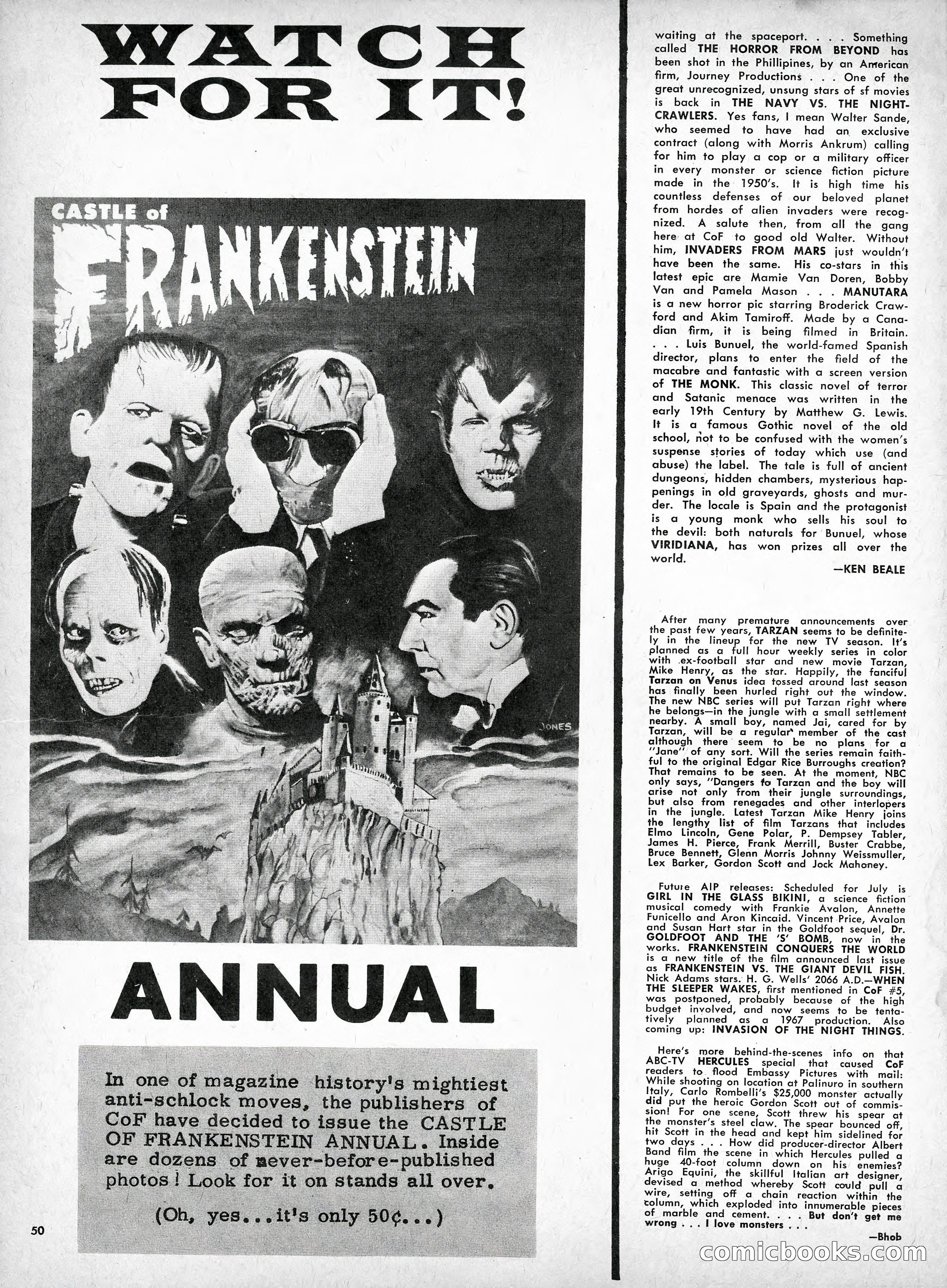 Castle of Frankenstein, No. 8 — page 50 of 68