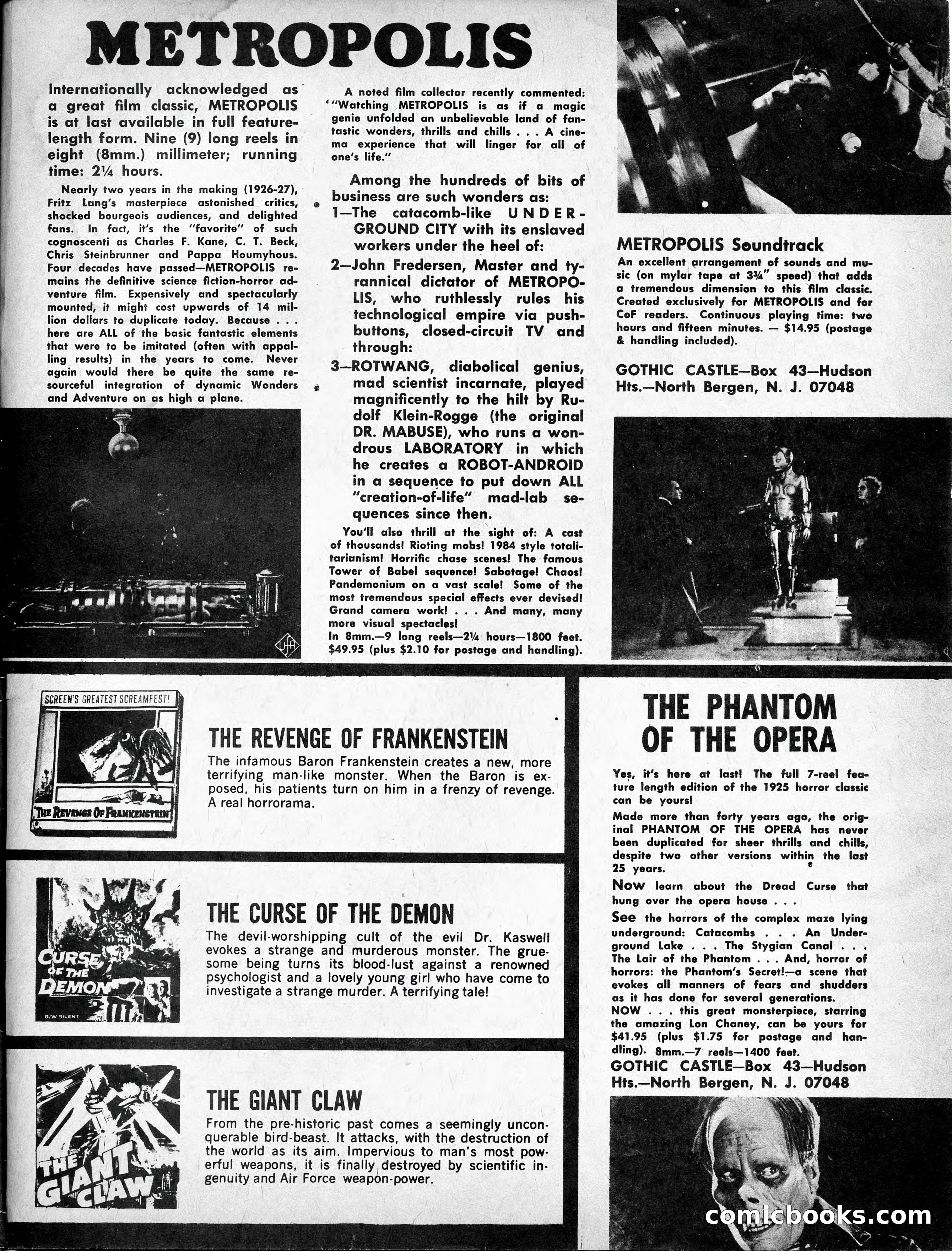 Castle of Frankenstein, No. 8 — page 61 of 68