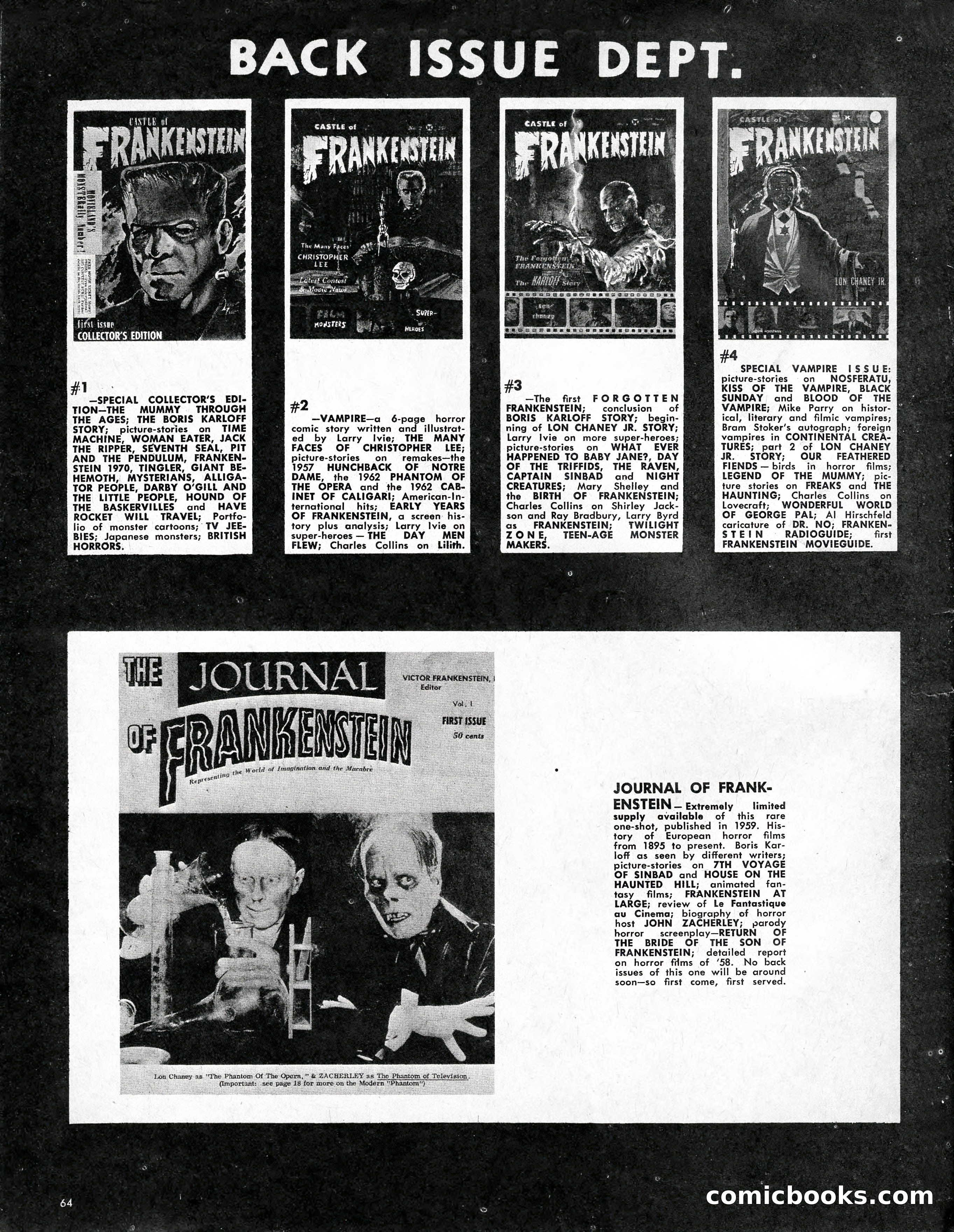 Castle of Frankenstein, No. 8 — page 64 of 68