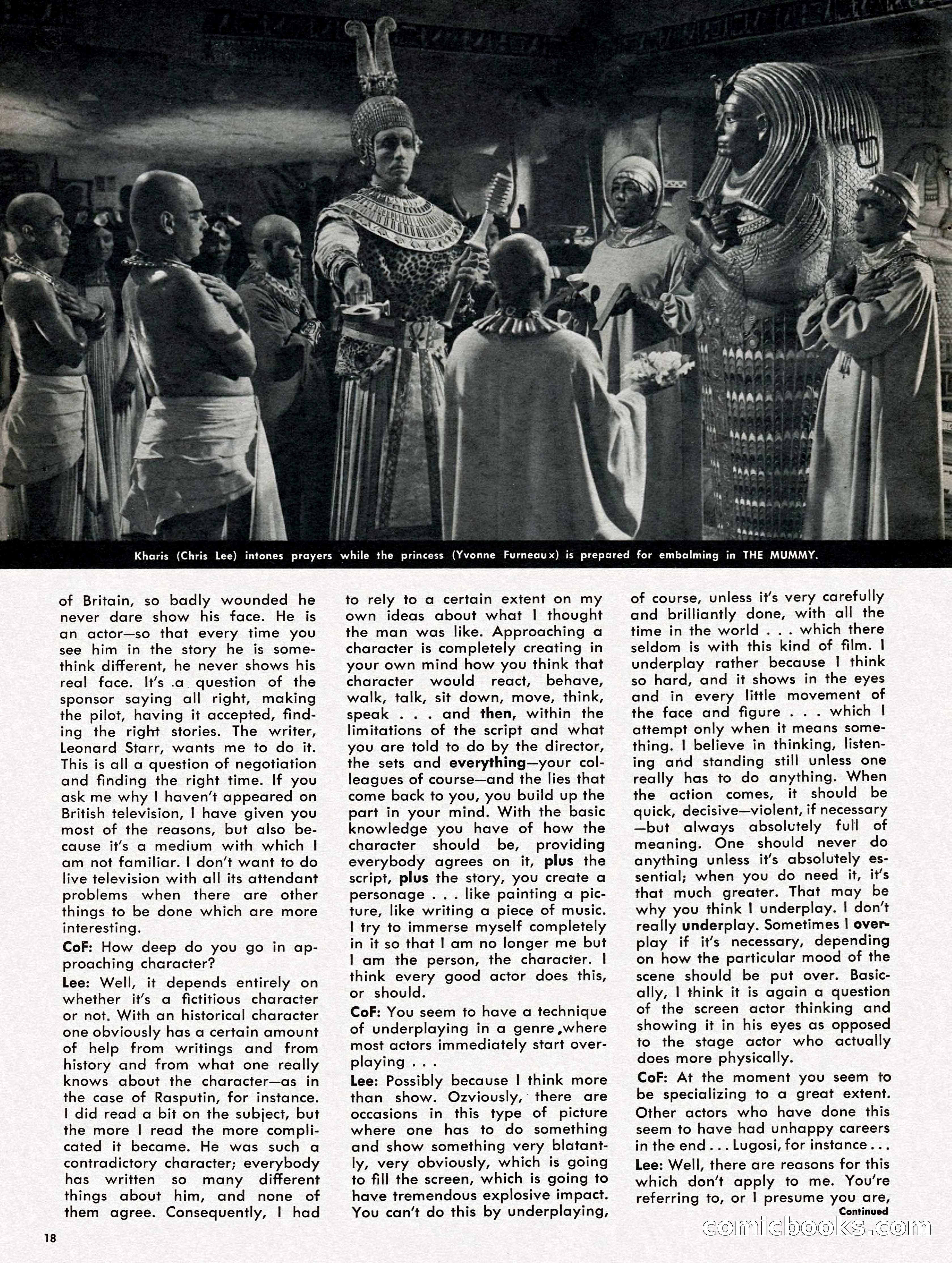 Castle of Frankenstein, No. 10 (February 1967) — page 15 of 63