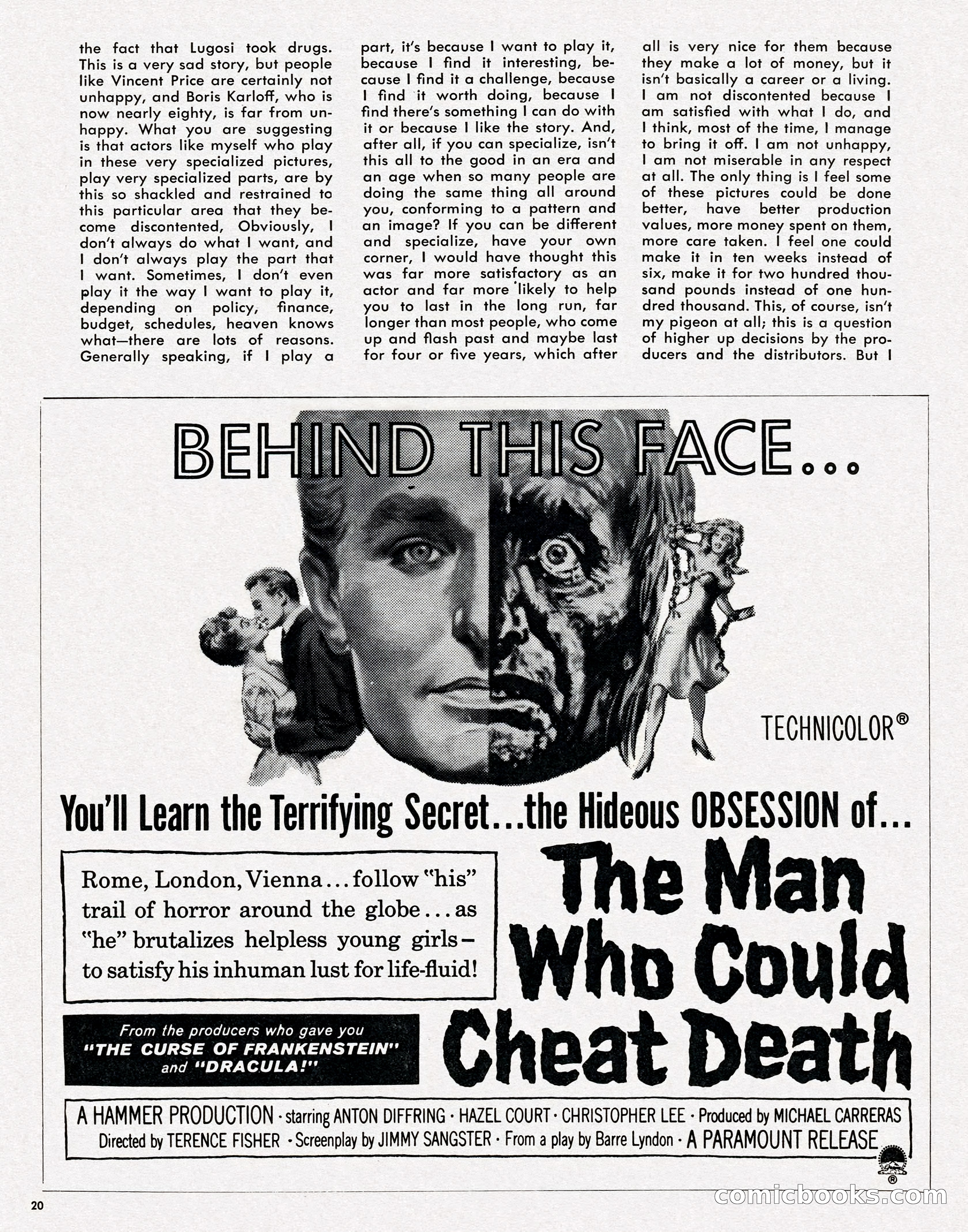 Castle of Frankenstein, No. 10 (February 1967) — page 17 of 63