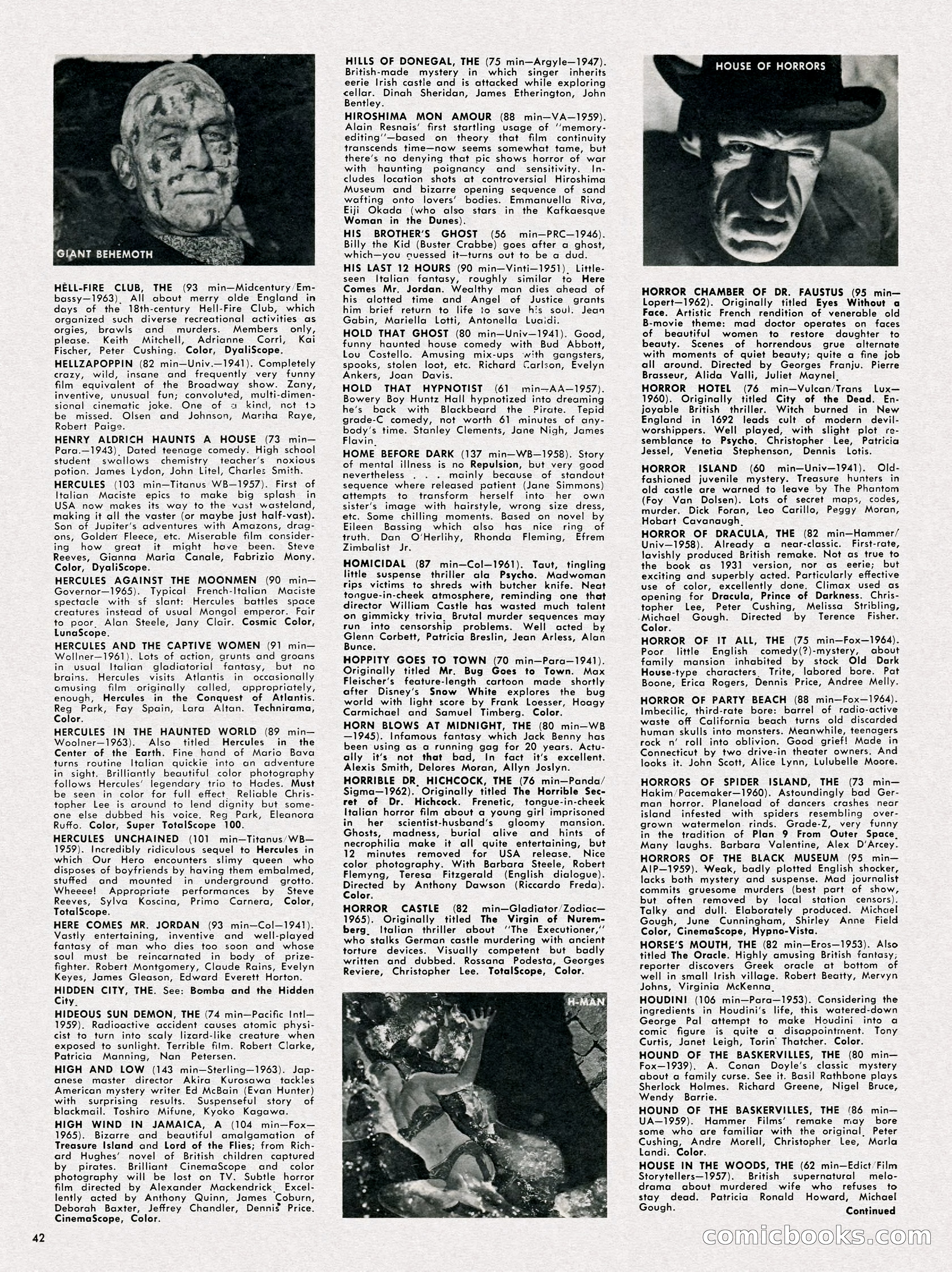 Castle of Frankenstein, No. 10 (February 1967) — page 37 of 63