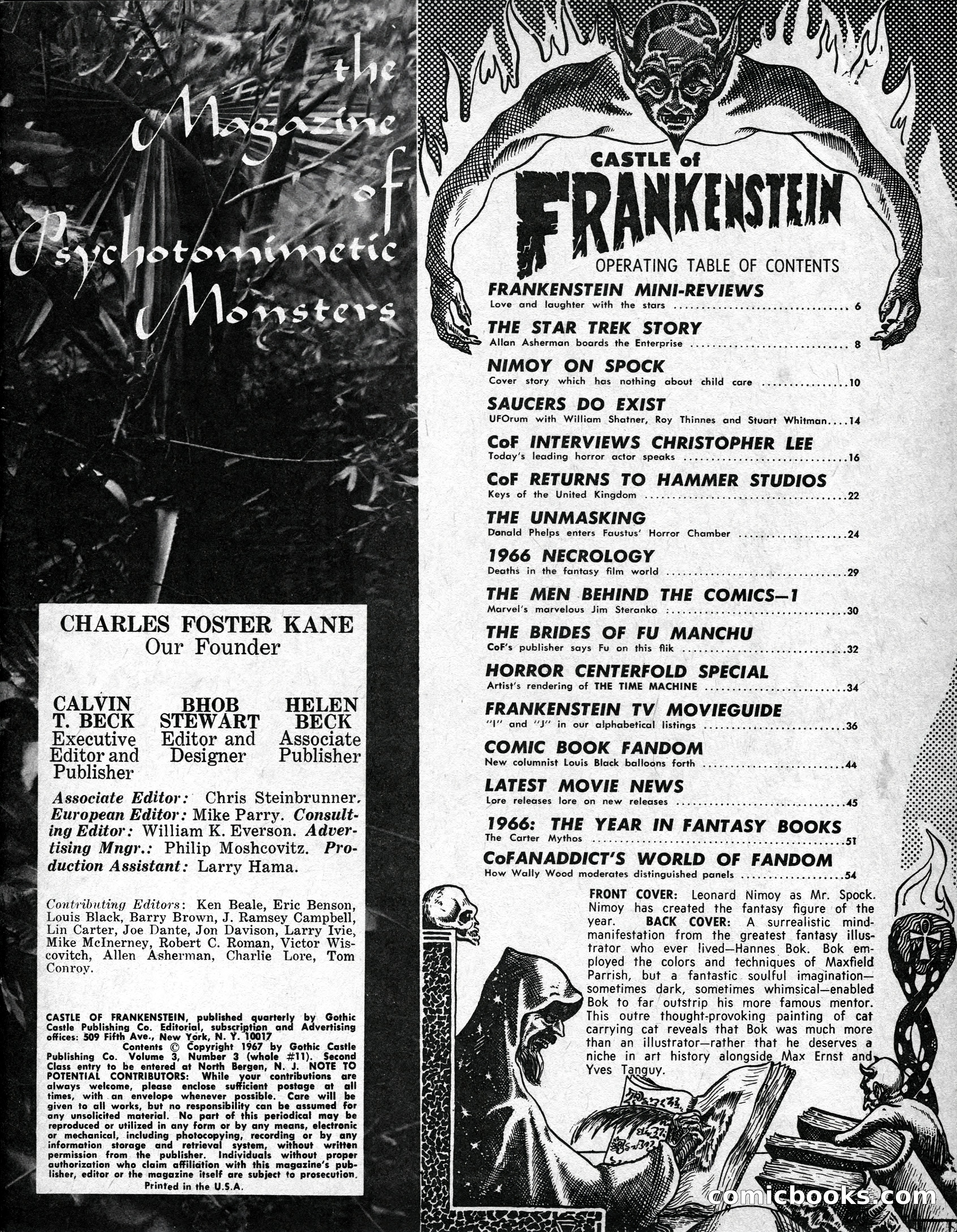 Castle of Frankenstein No. 11 — page 5 of 67