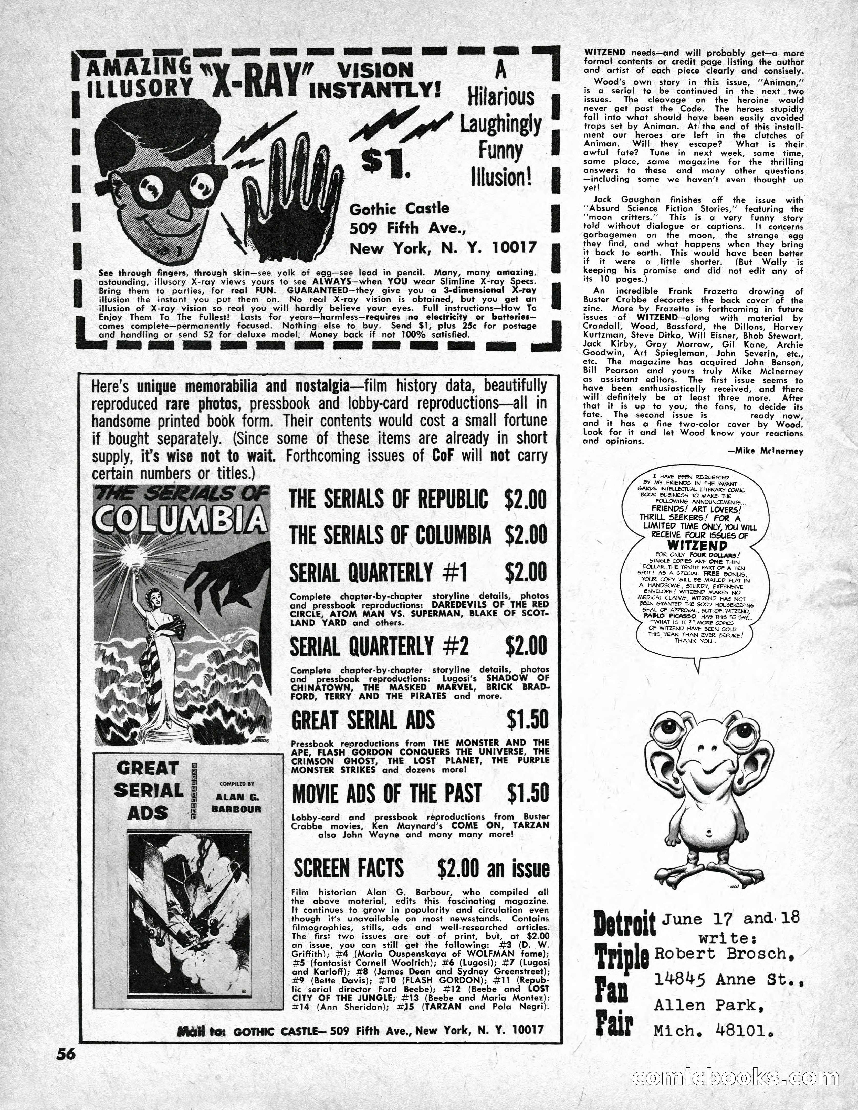 Castle of Frankenstein No. 11 — page 55 of 67