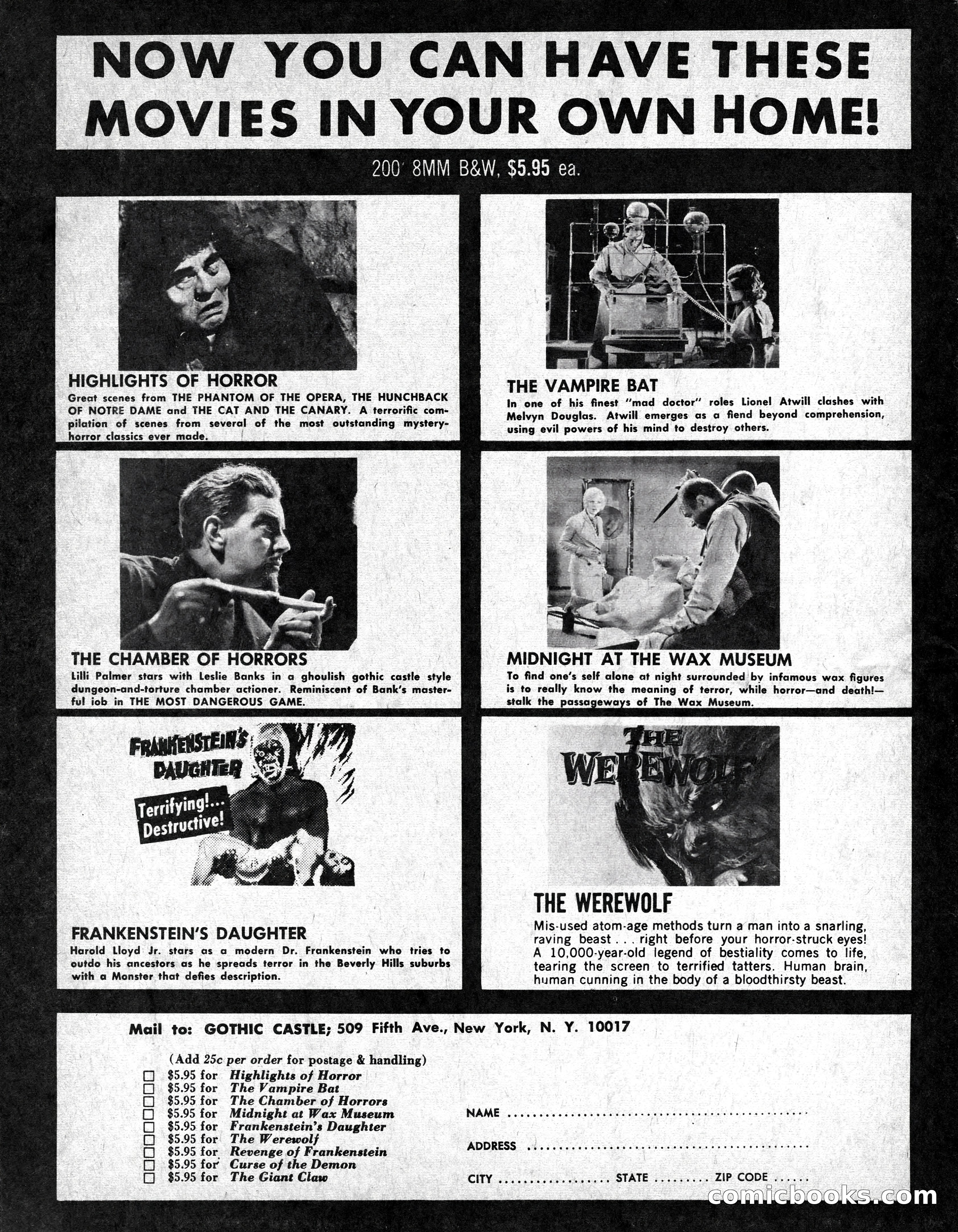 Castle of Frankenstein No. 11 — page 61 of 67