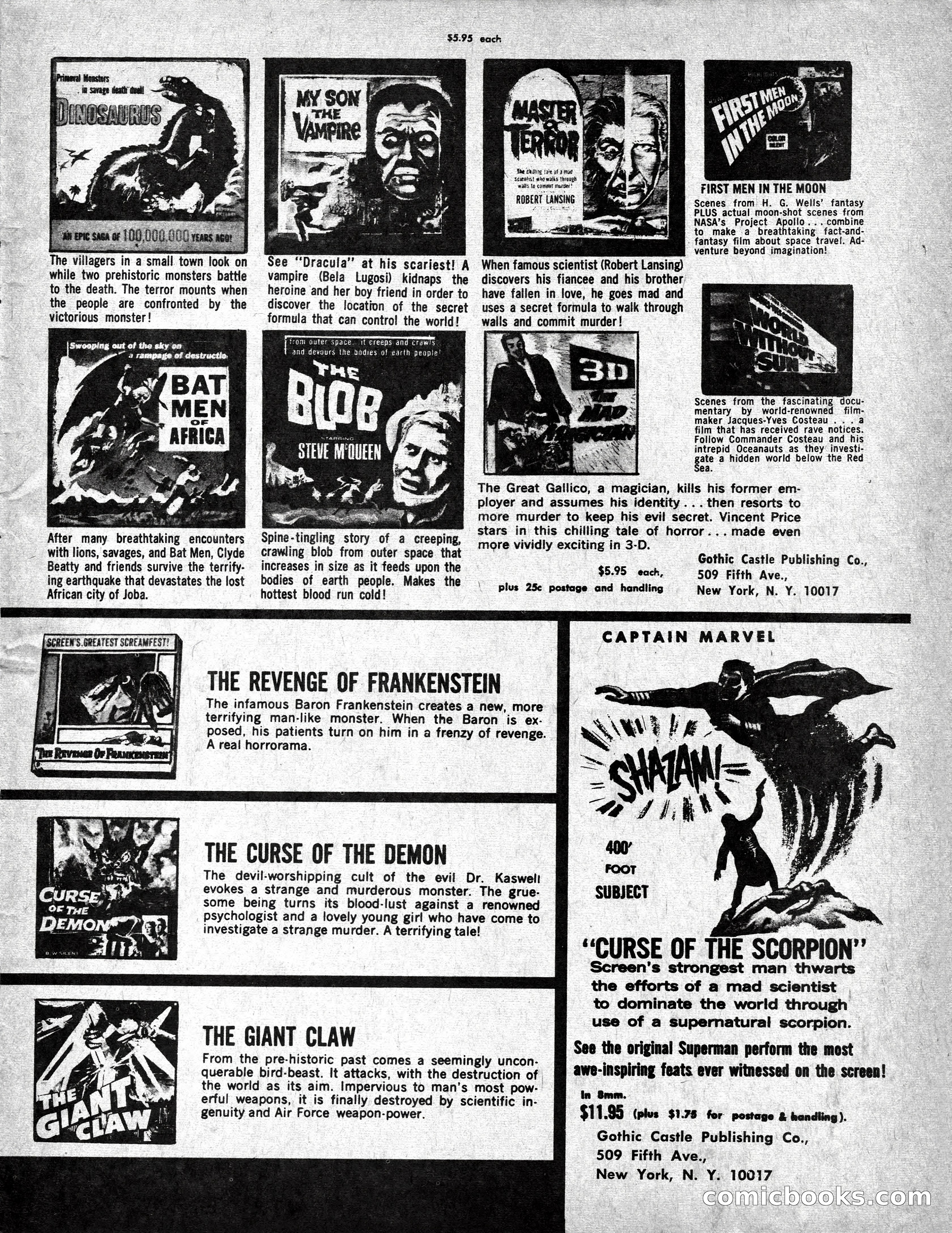 Castle of Frankenstein No. 11 — page 62 of 67