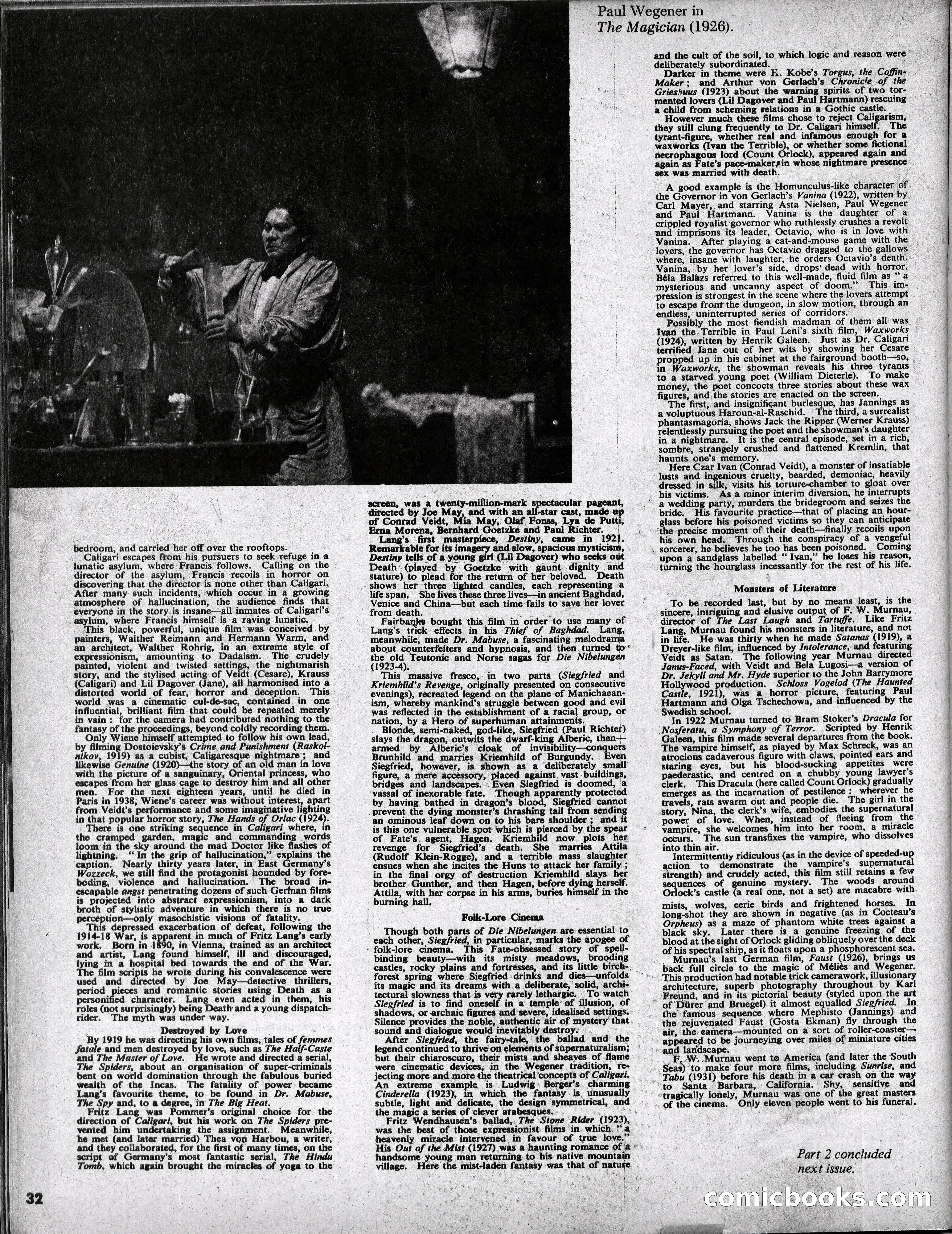 Castle of Frankenstein No. 14 — page 32 of 68