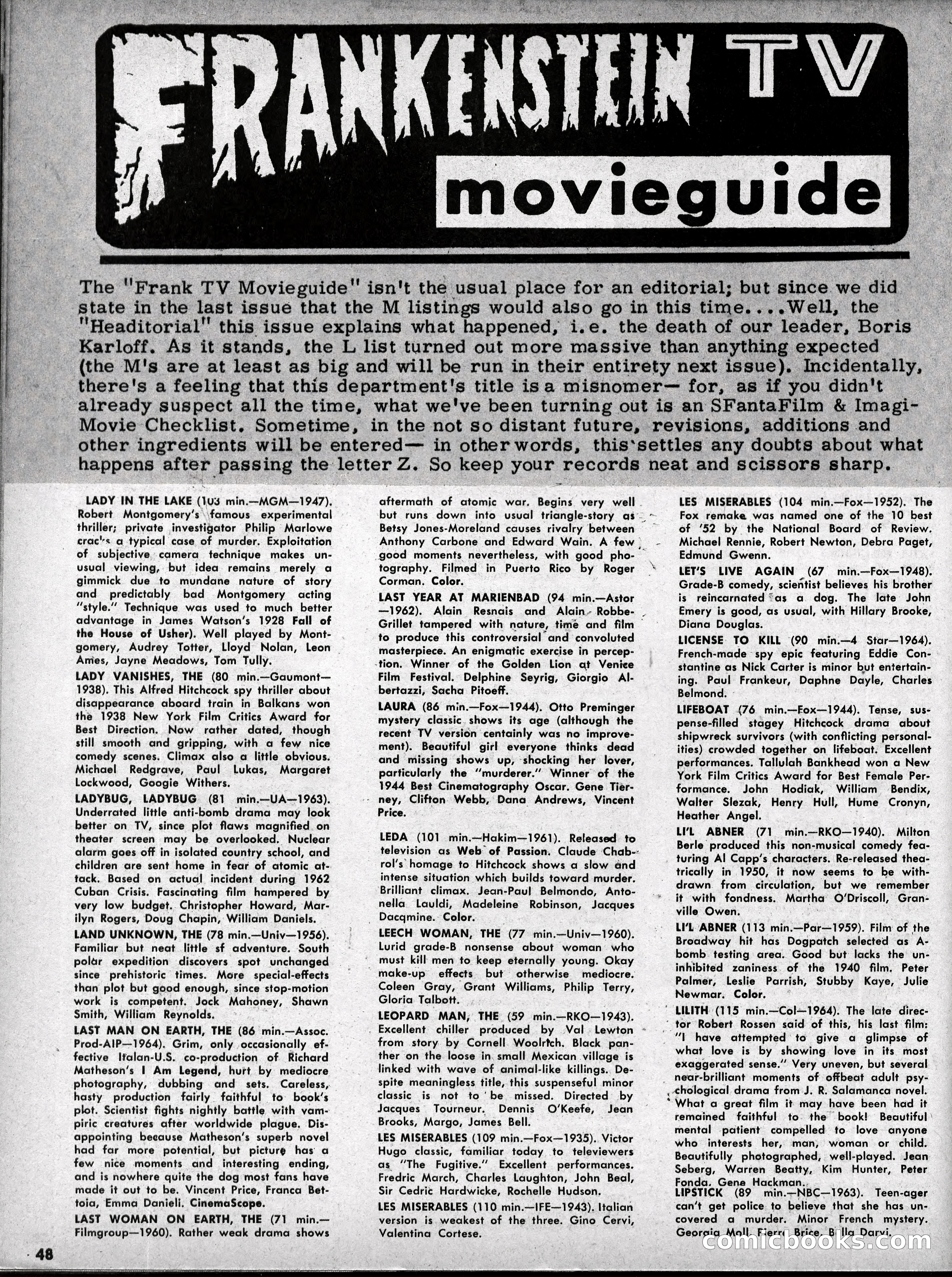 Castle of Frankenstein No. 14 — page 48 of 68