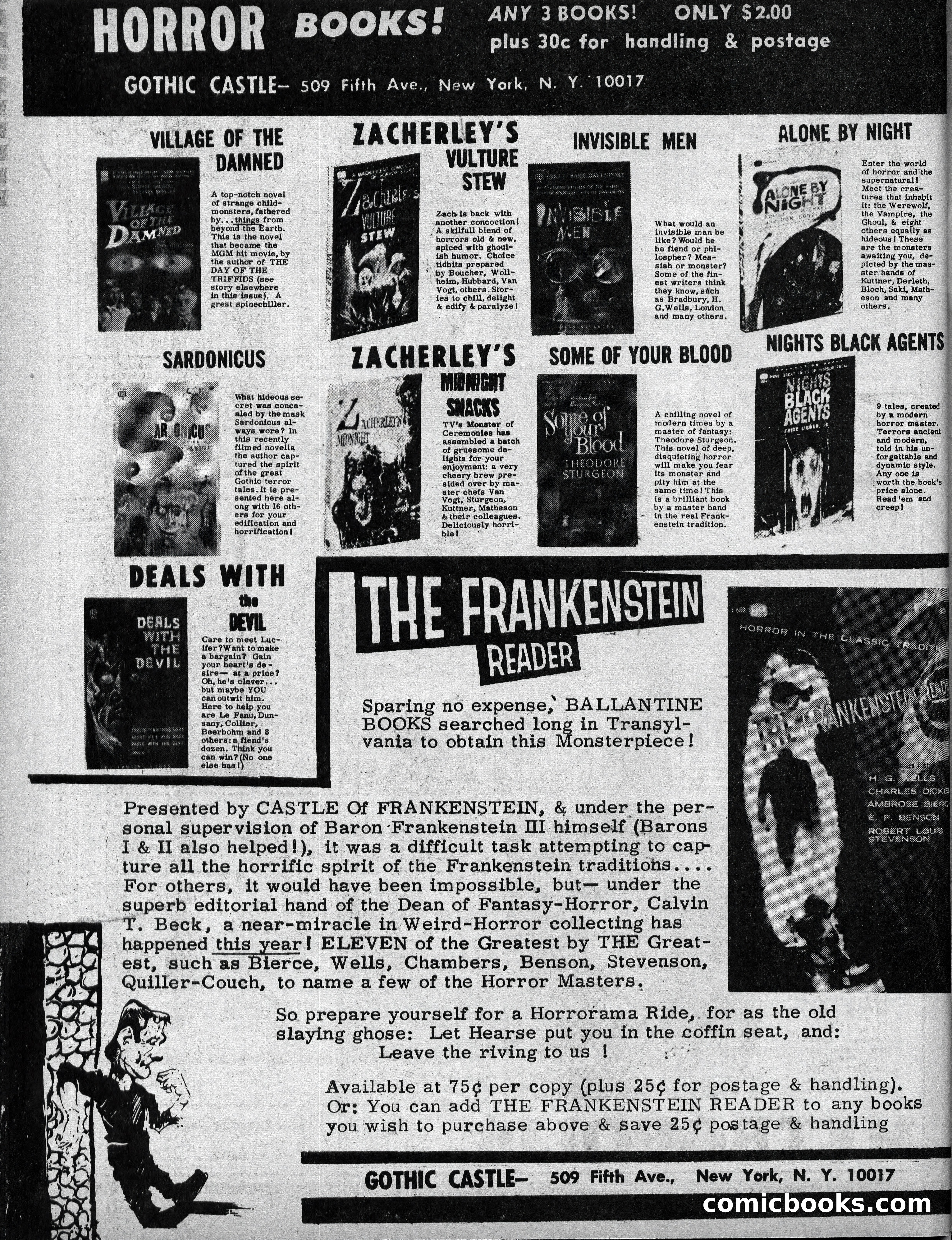 Castle of Frankenstein No. 14 — page 62 of 68