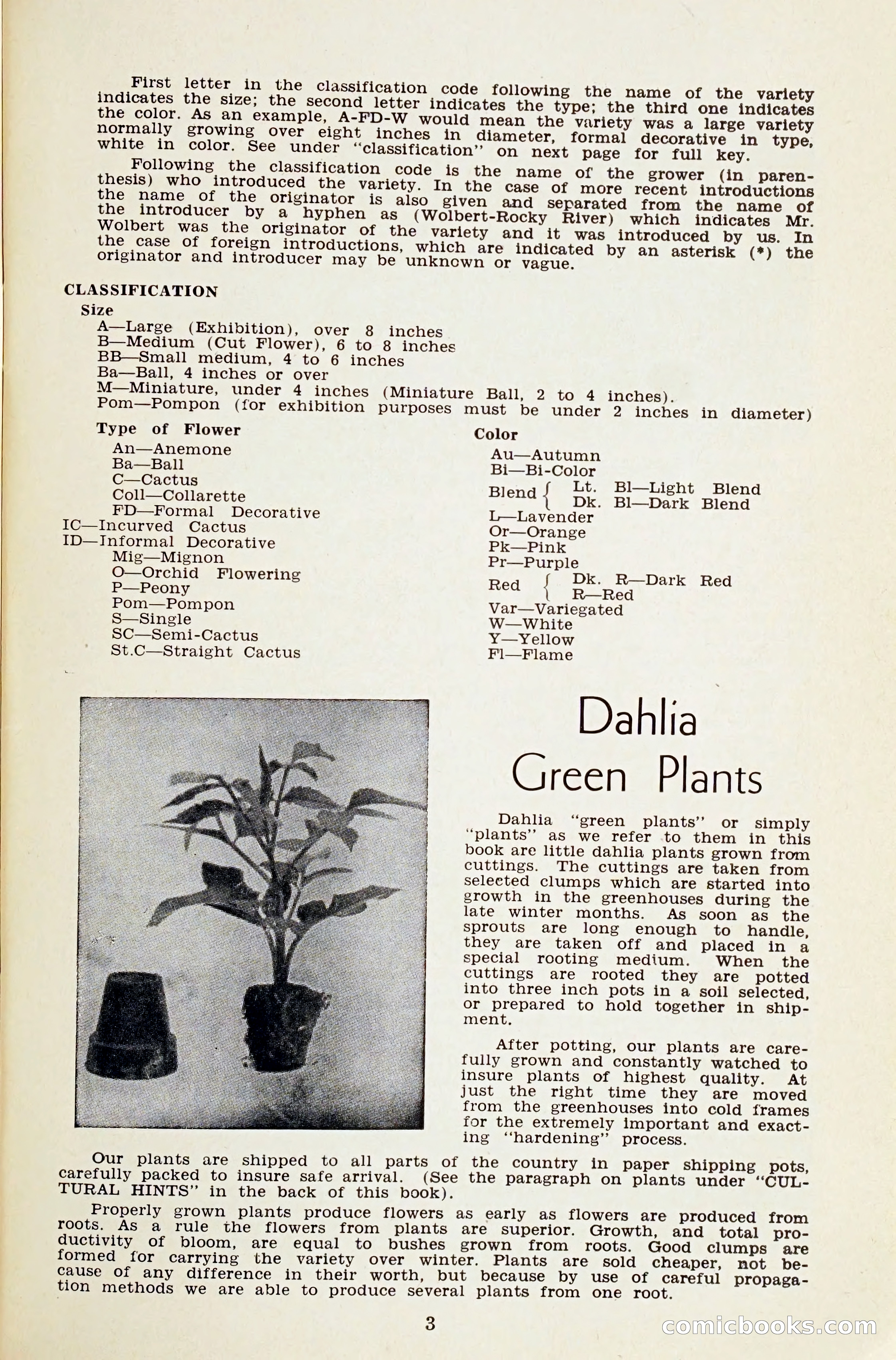 The Dahlia Blue Book for 1959 — page 6 of 69