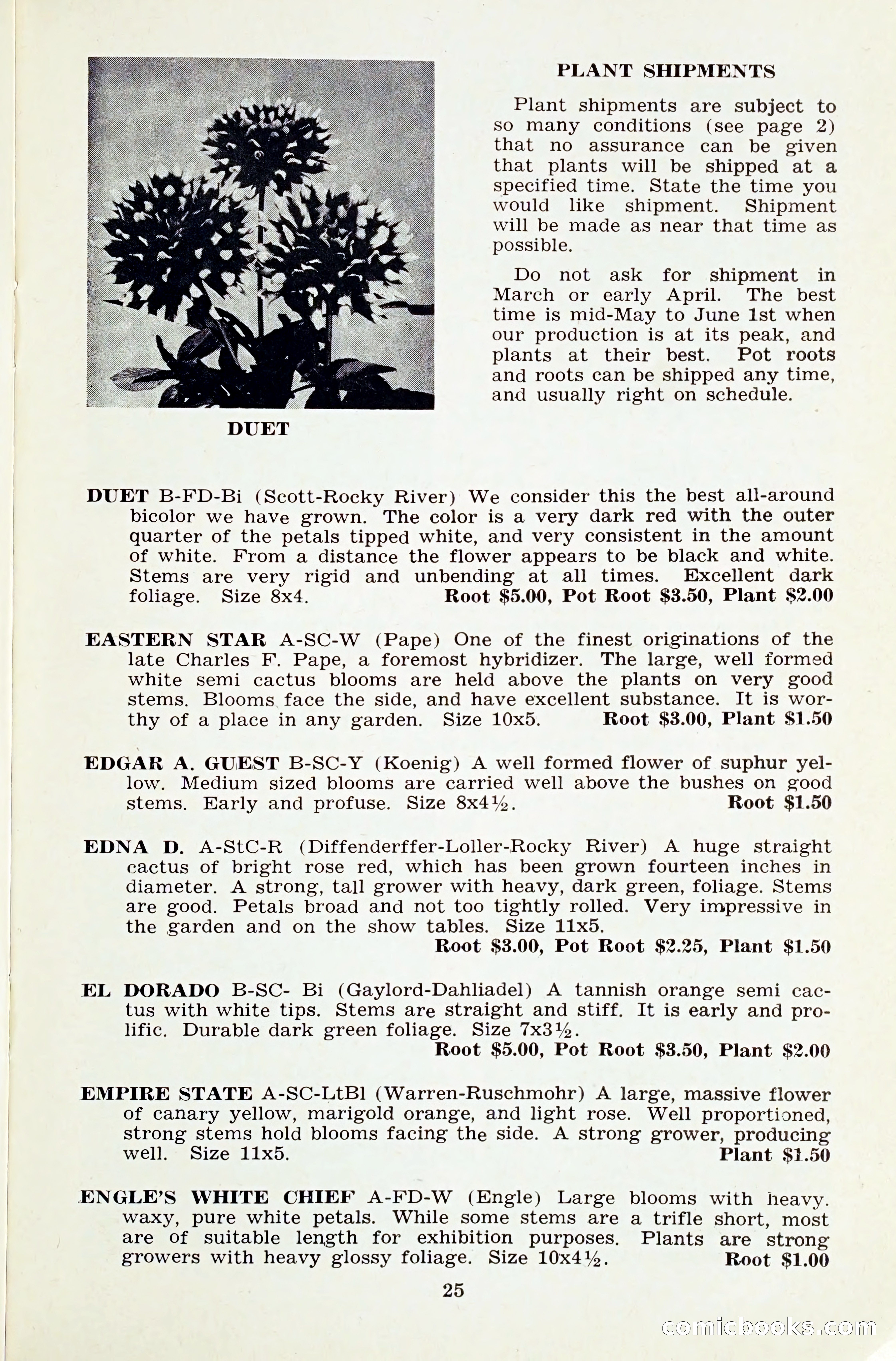 The Dahlia Blue Book for 1959 — page 28 of 69