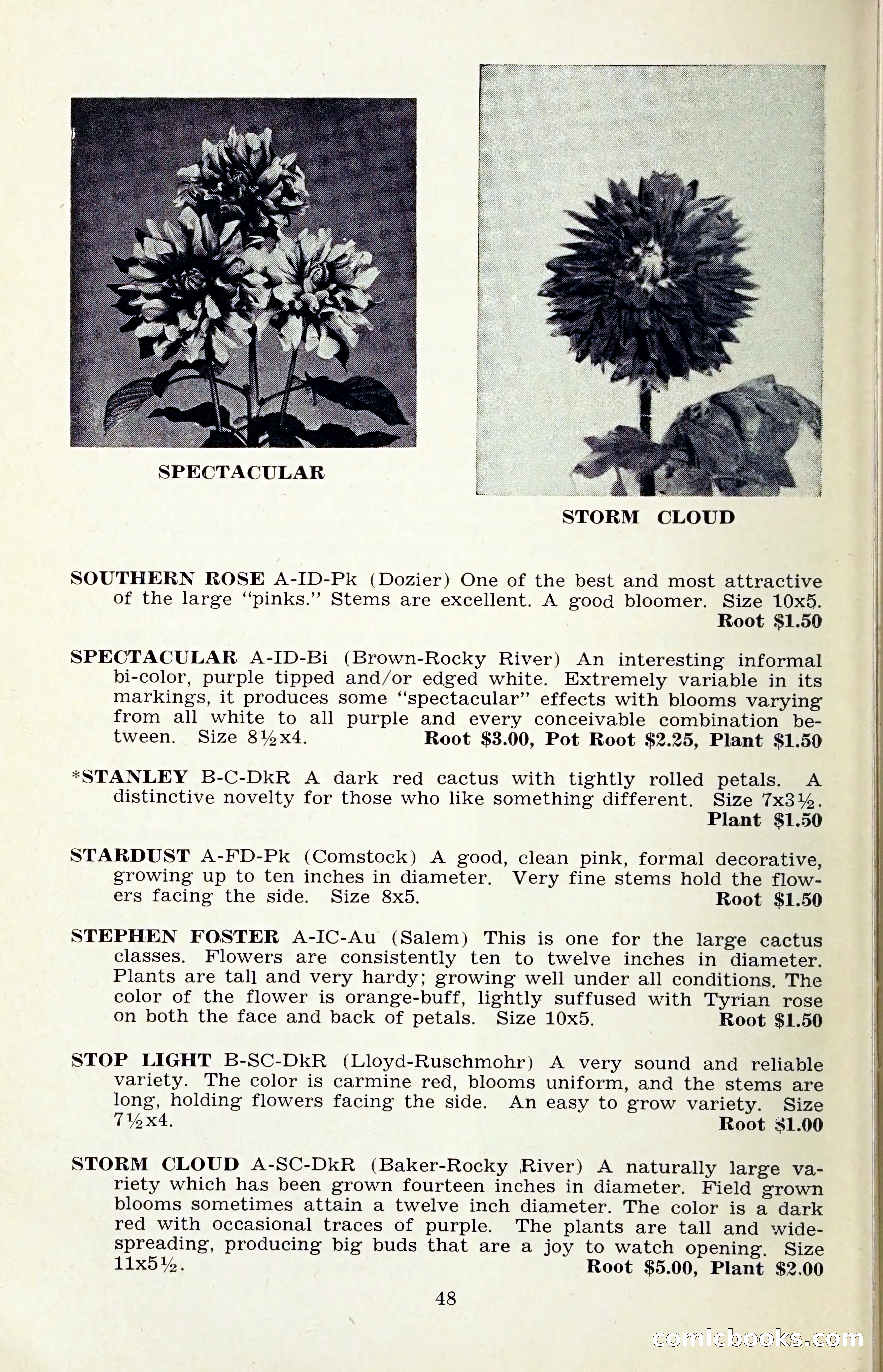 The Dahlia Blue Book for 1959 — page 51 of 69