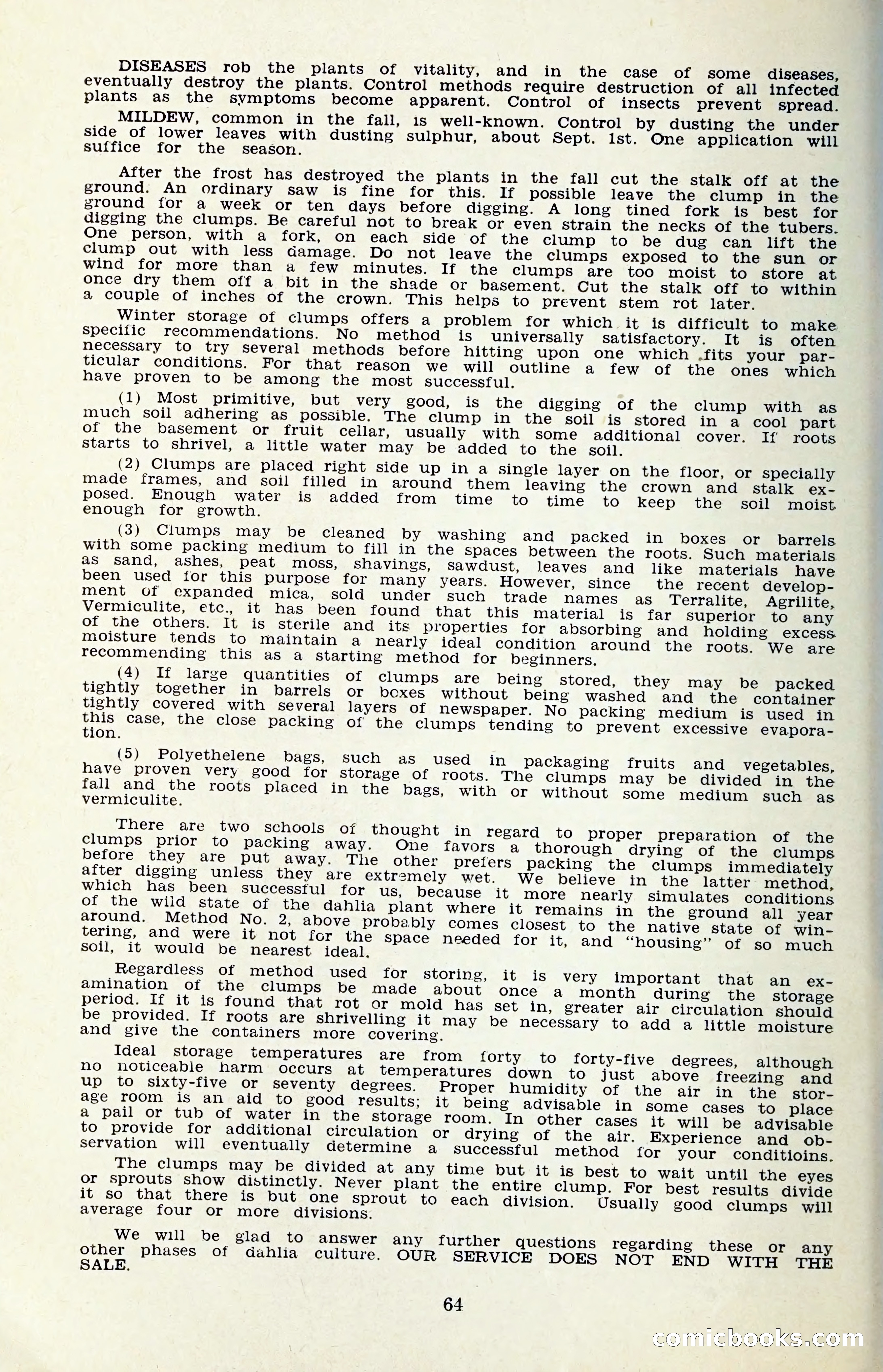 The Dahlia Blue Book for 1959 — page 67 of 69