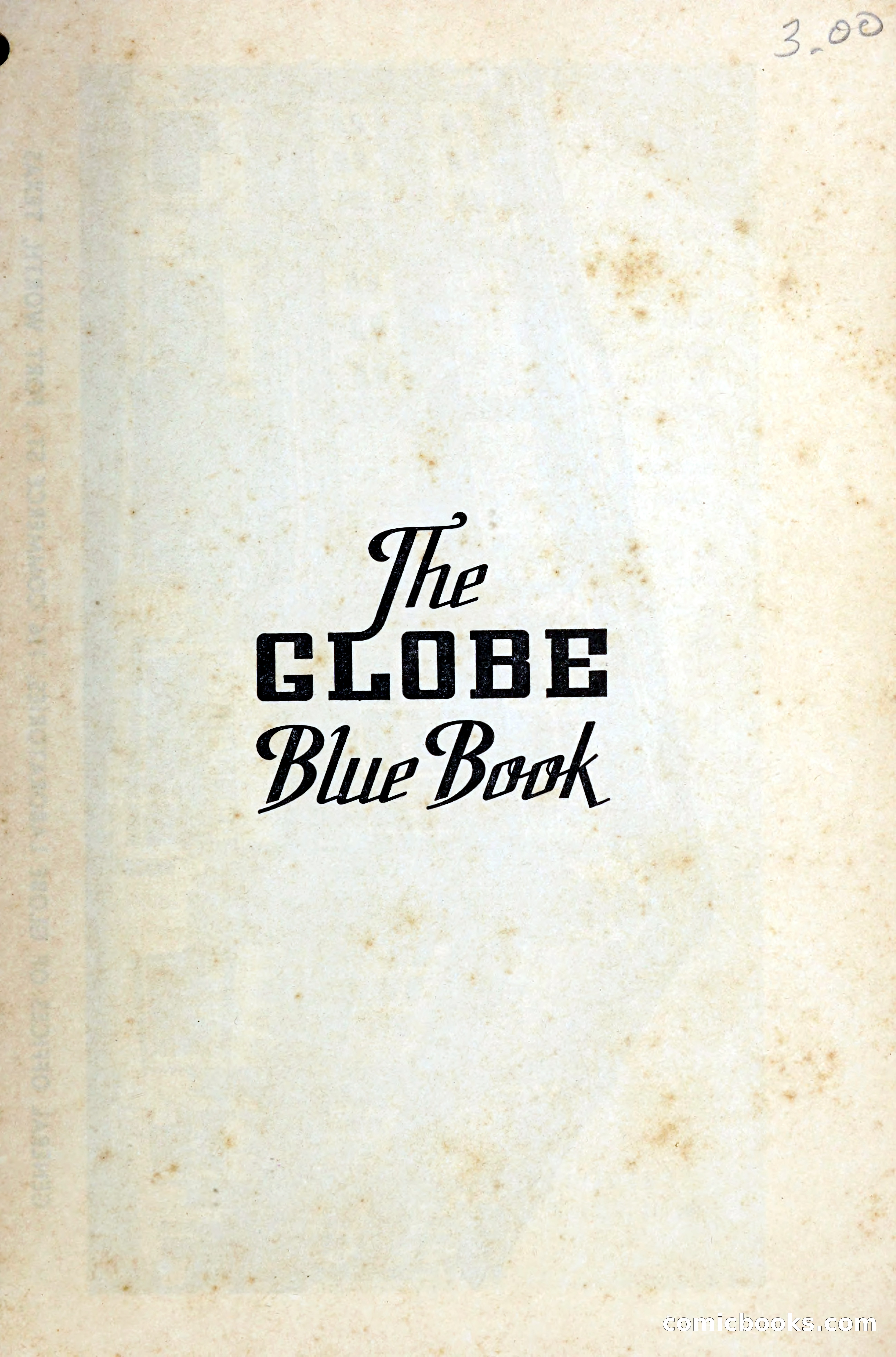 The Globe Blue Book — page 4 of 113