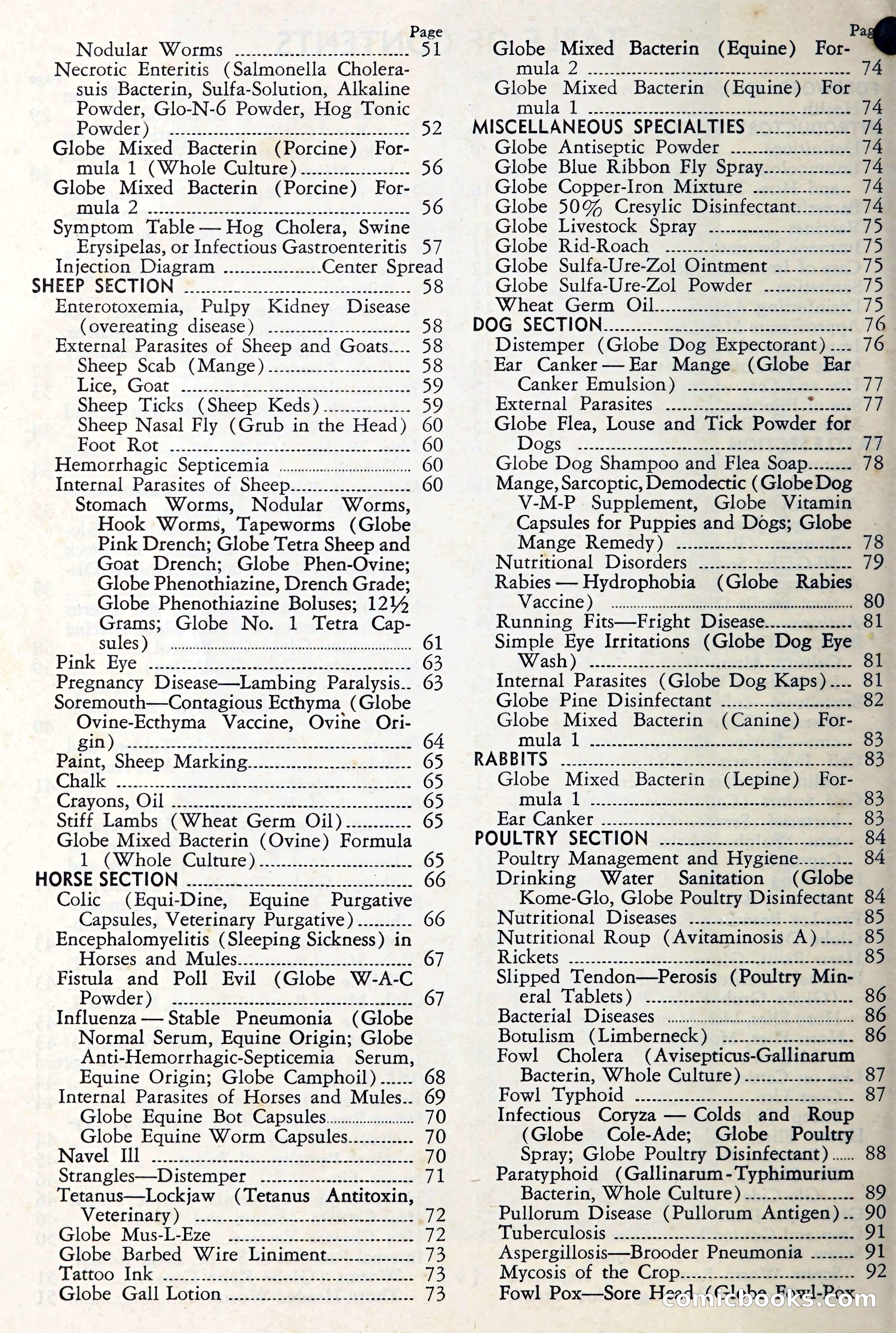 The Globe Blue Book — page 9 of 113