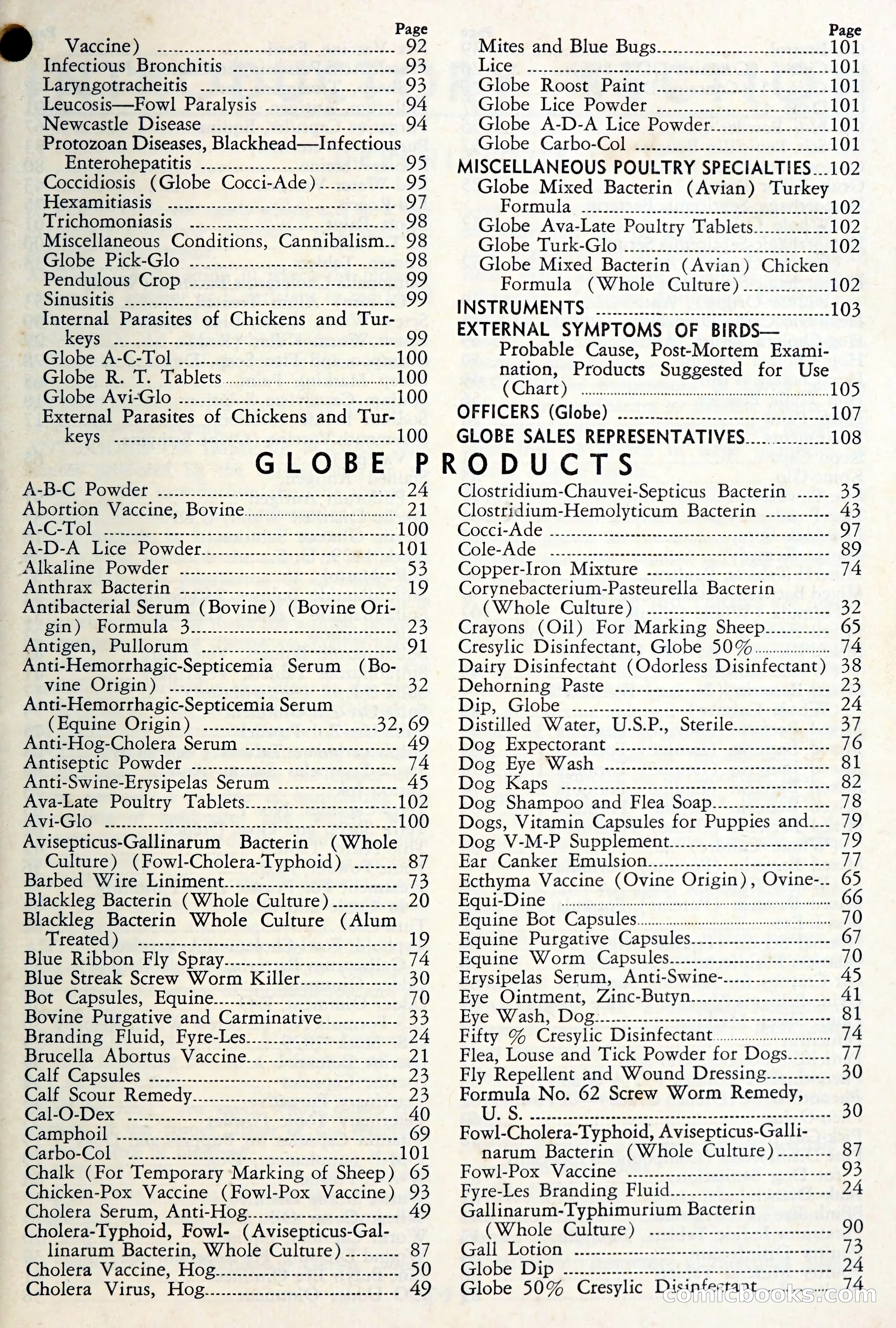 The Globe Blue Book — page 10 of 113
