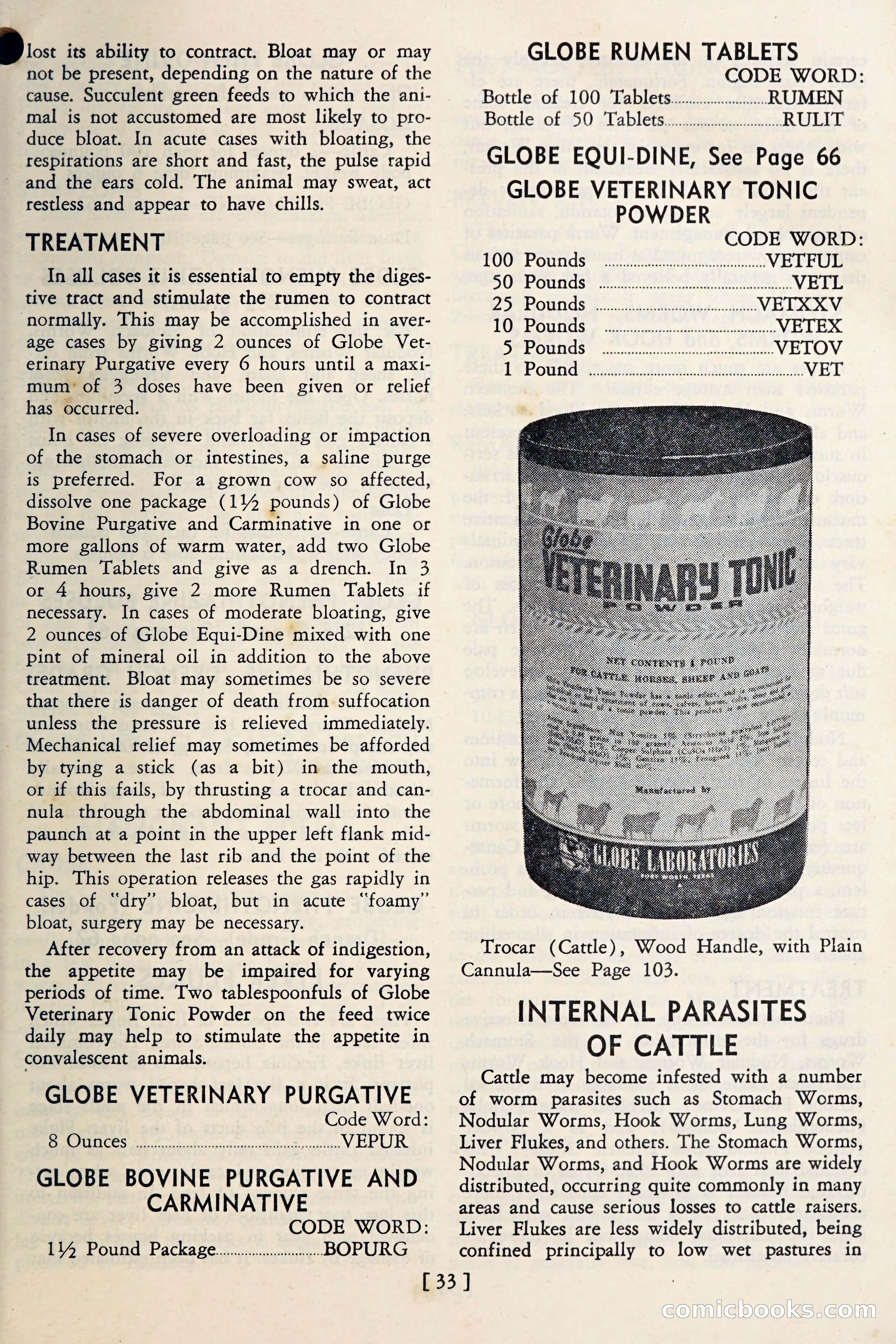 The Globe Blue Book — page 36 of 113