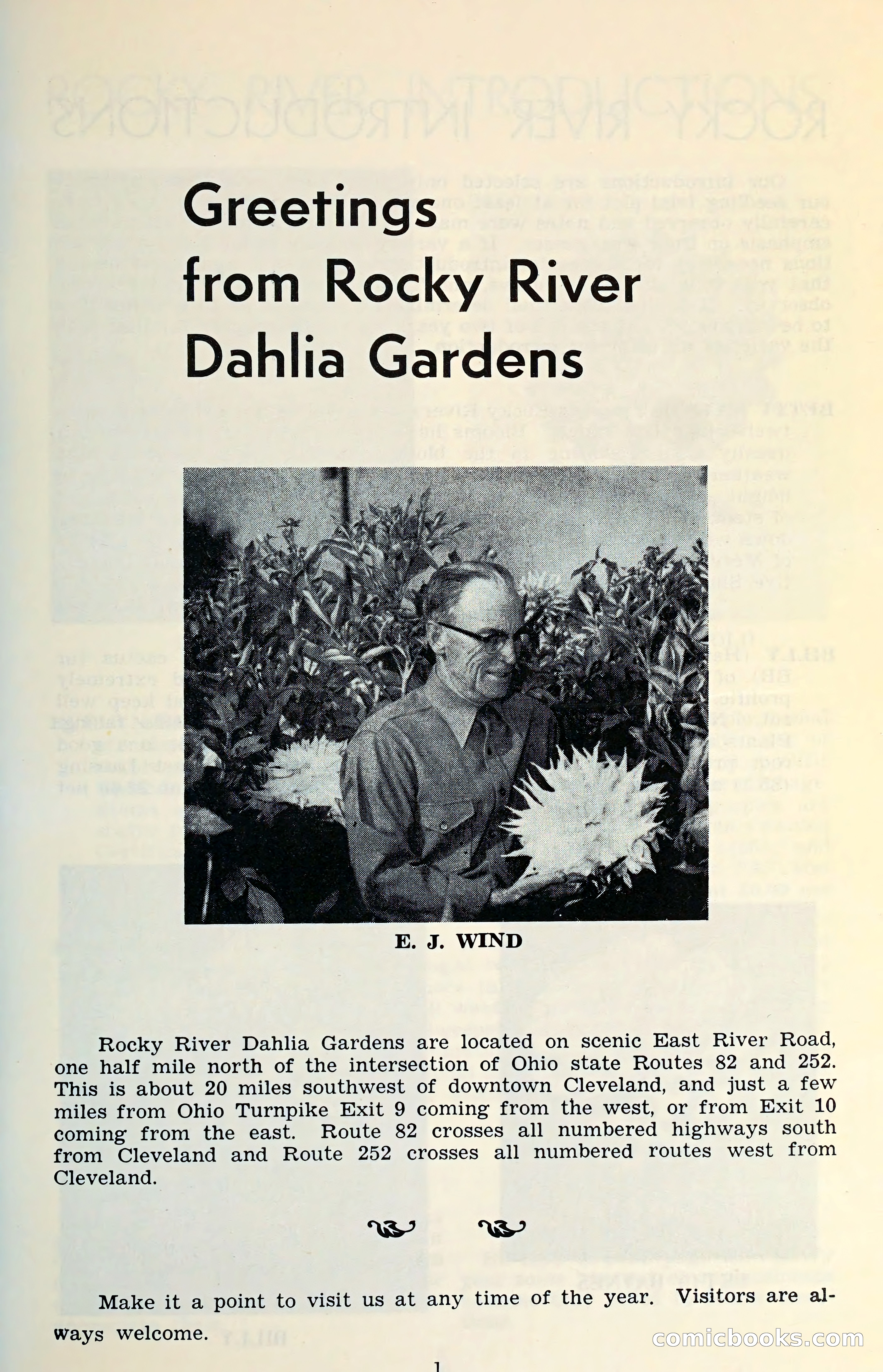 The Dahlia Blue Book for 1961 — page 4 of 71