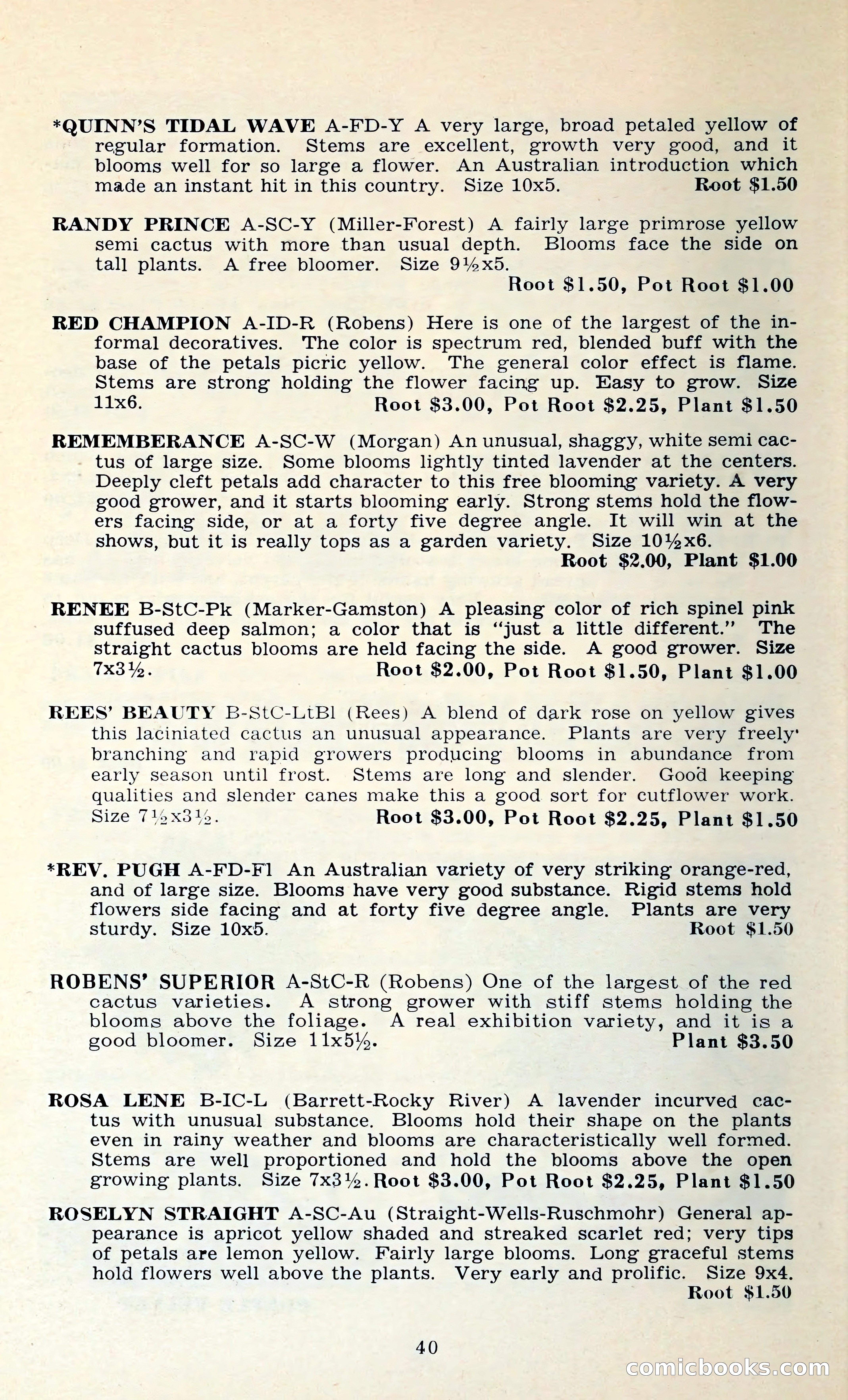 The Dahlia Blue Book for 1962 — page 43 of 71
